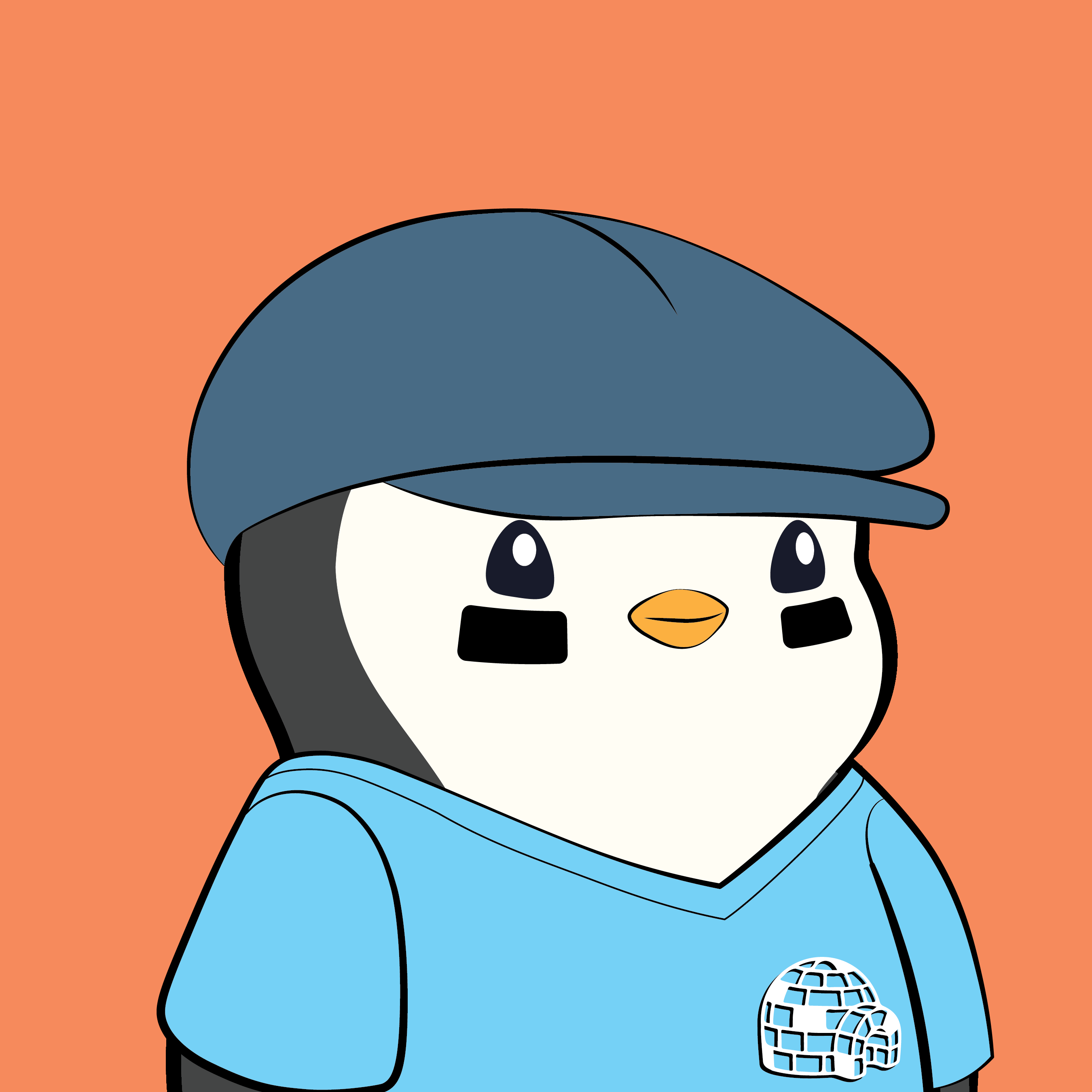 Pudgy Penguin #8668