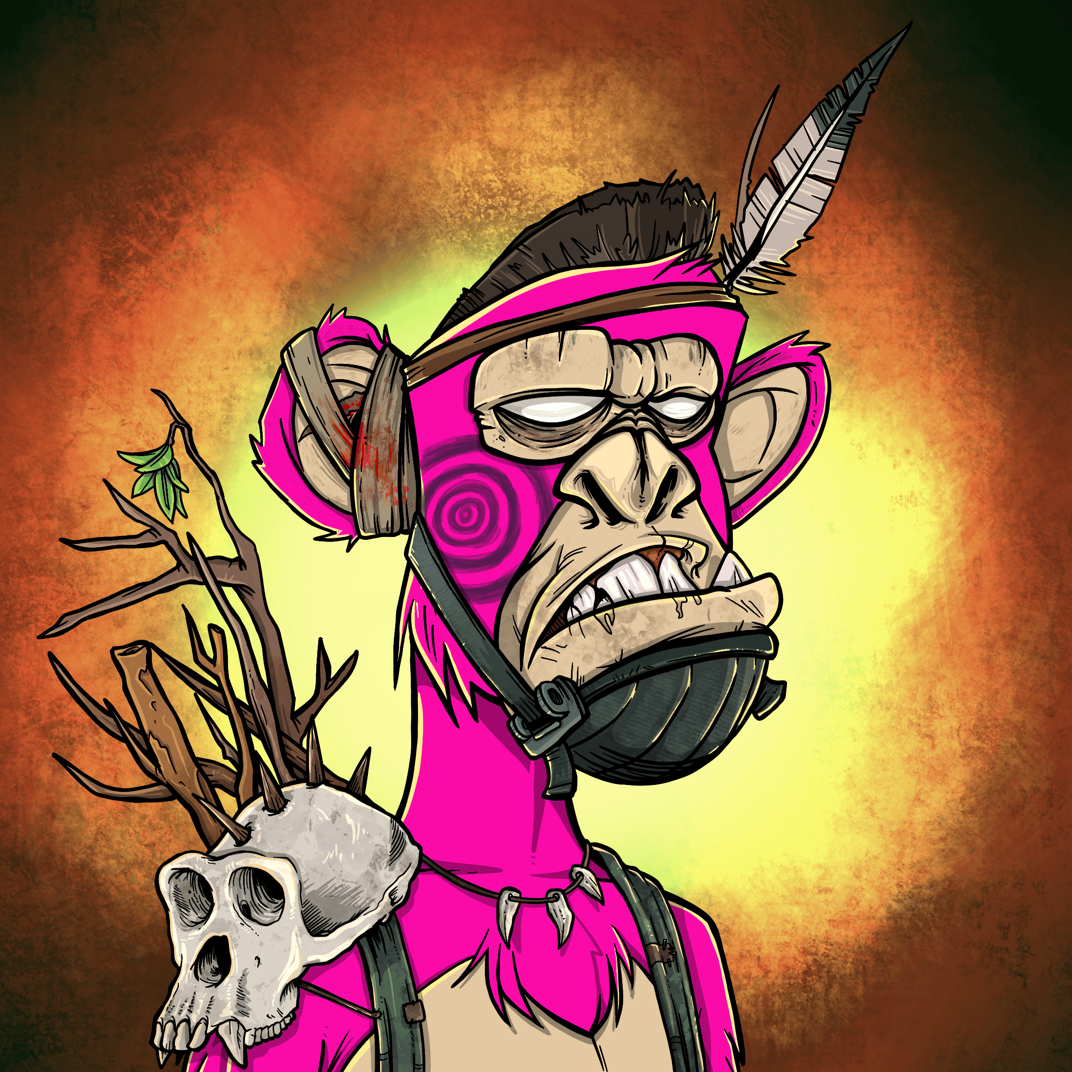 Apocalyptic Apes #8136