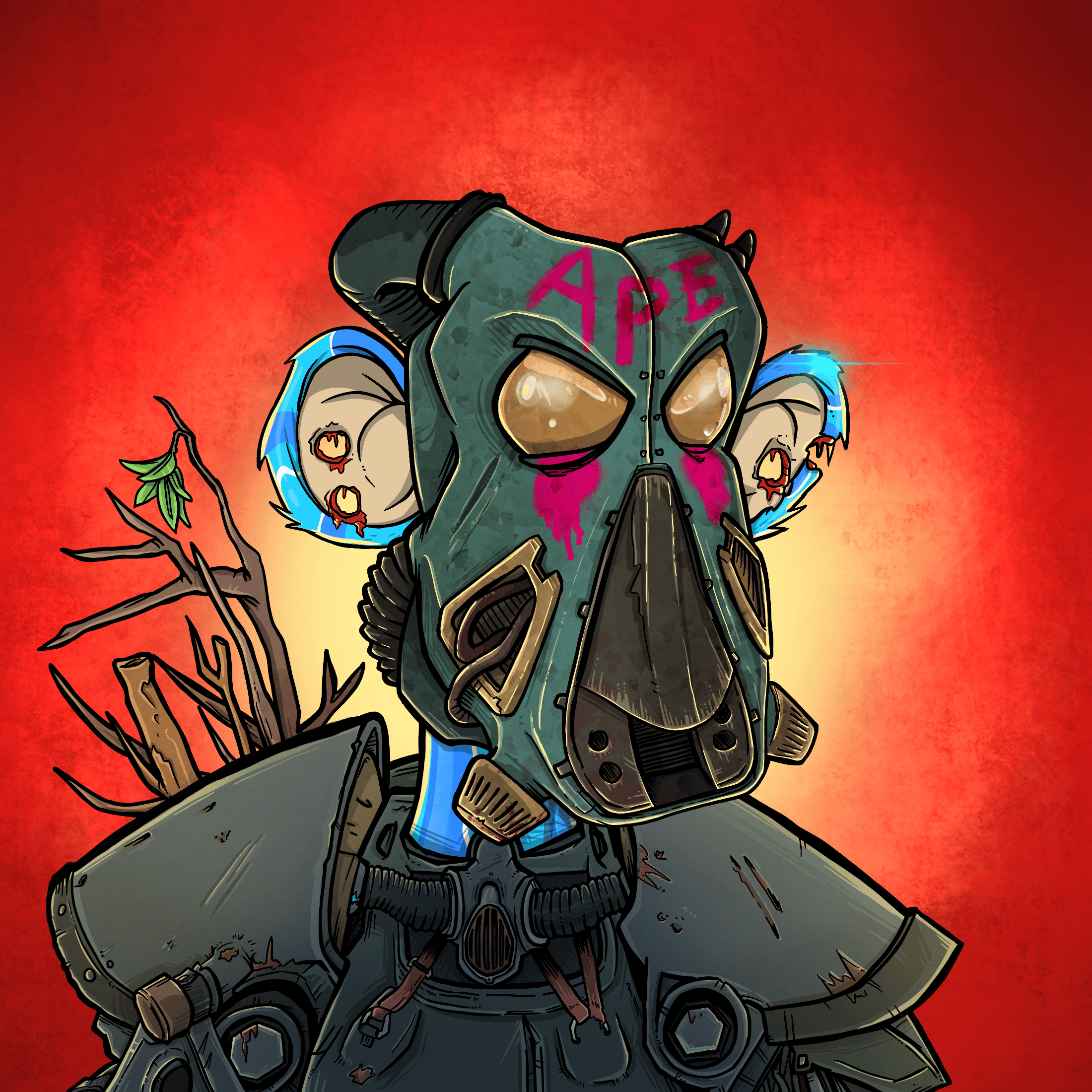 Apocalyptic Apes #8293