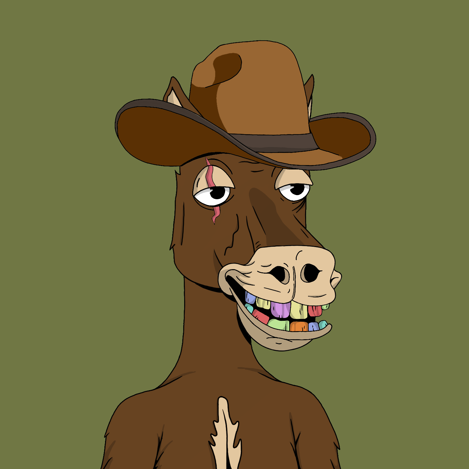 Bored Donkey Club #2177