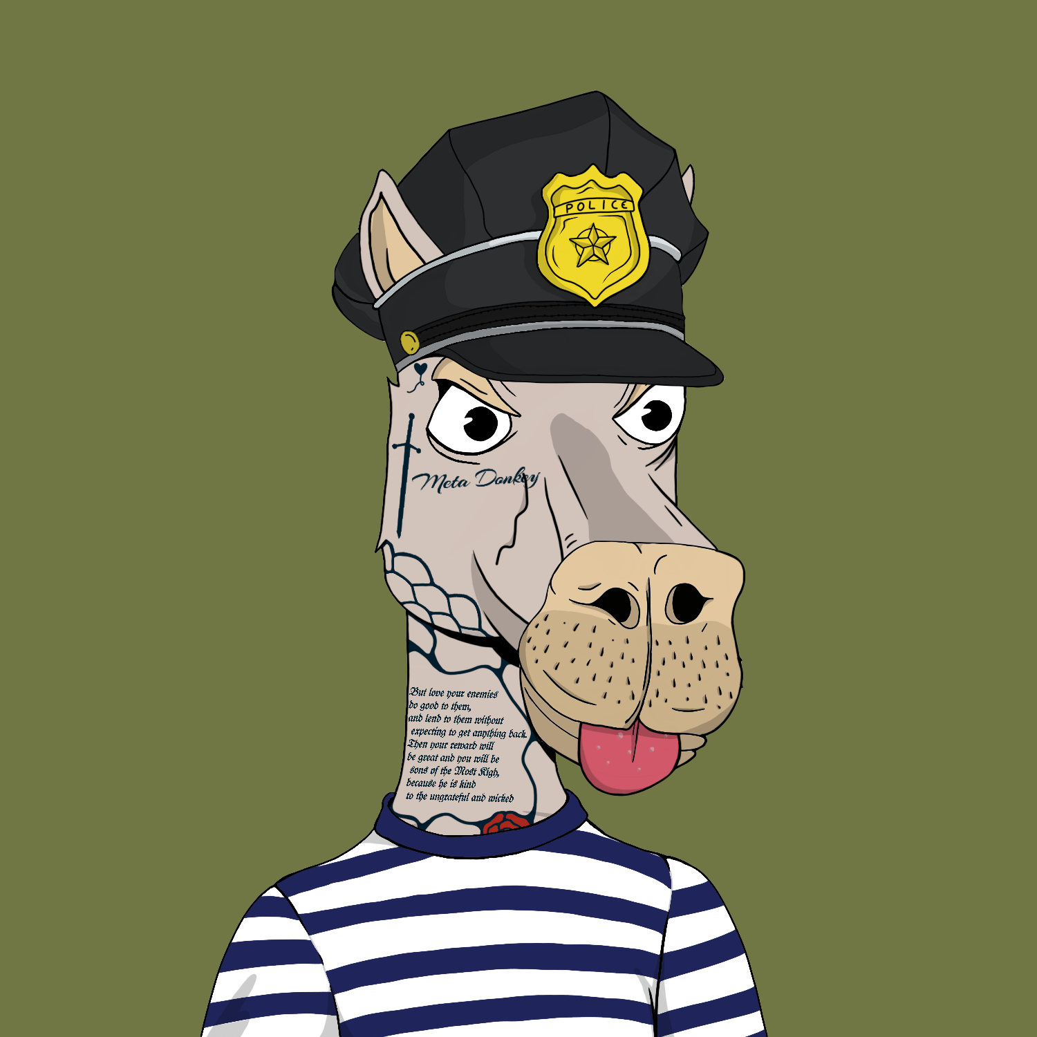 Bored Donkey Club #3022