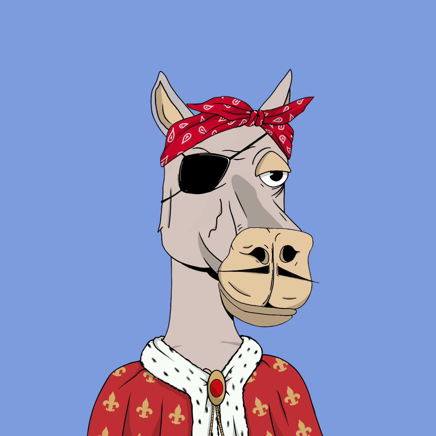 Bored Donkey Club #3373