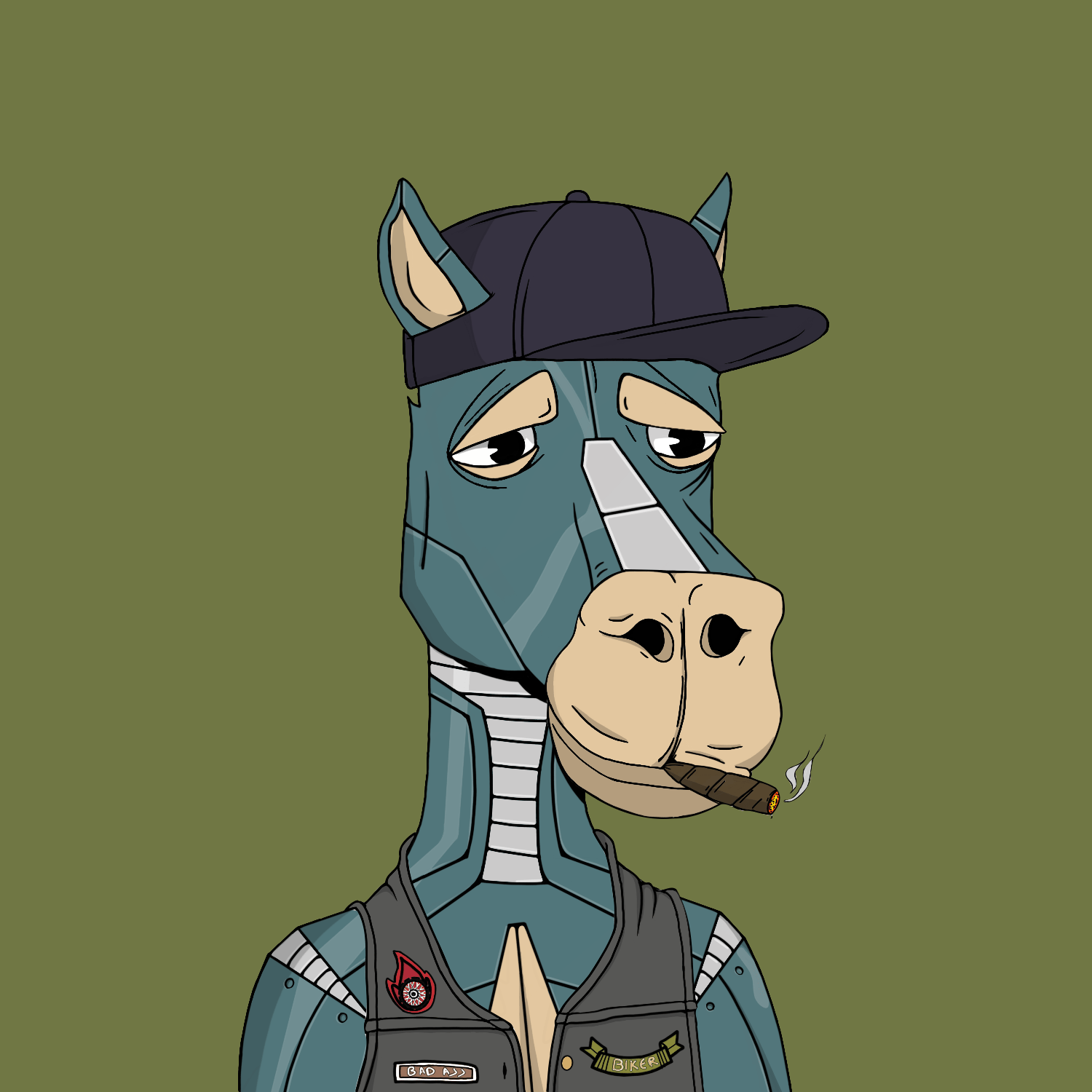 Bored Donkey Club #5607