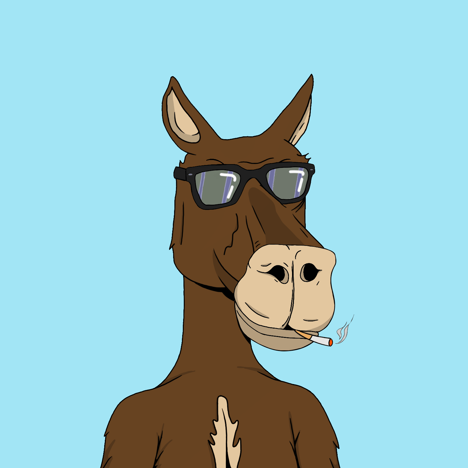 Bored Donkey Club #7808