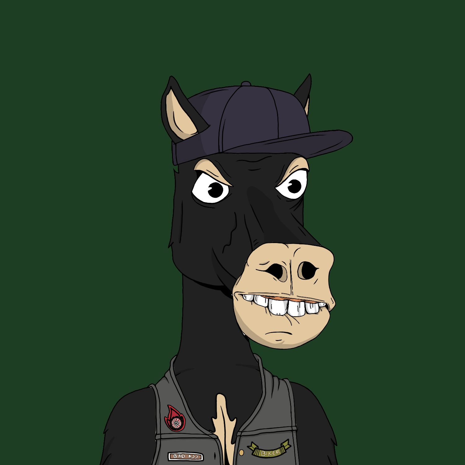 Bored Donkey Club #8601