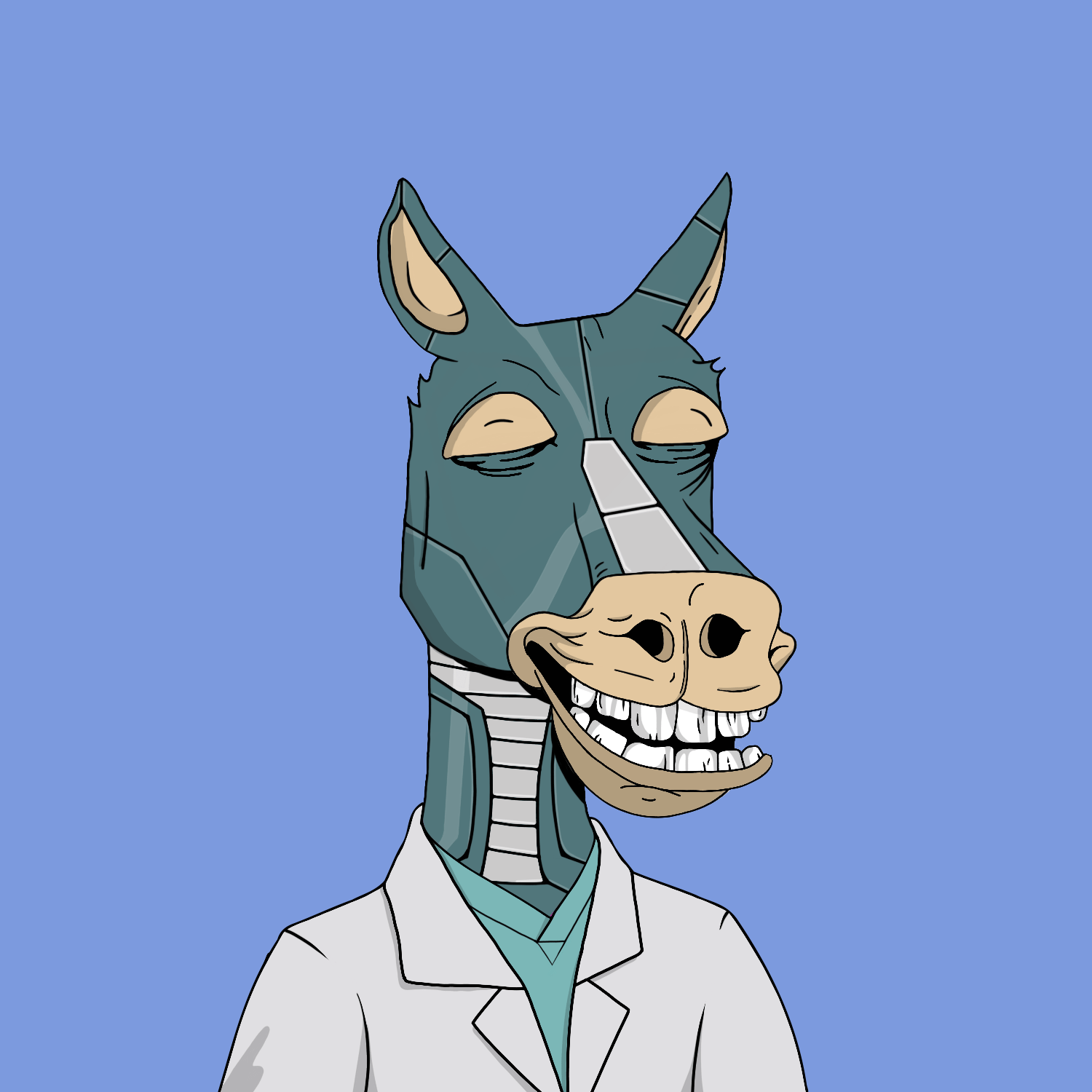 Bored Donkey Club #9853