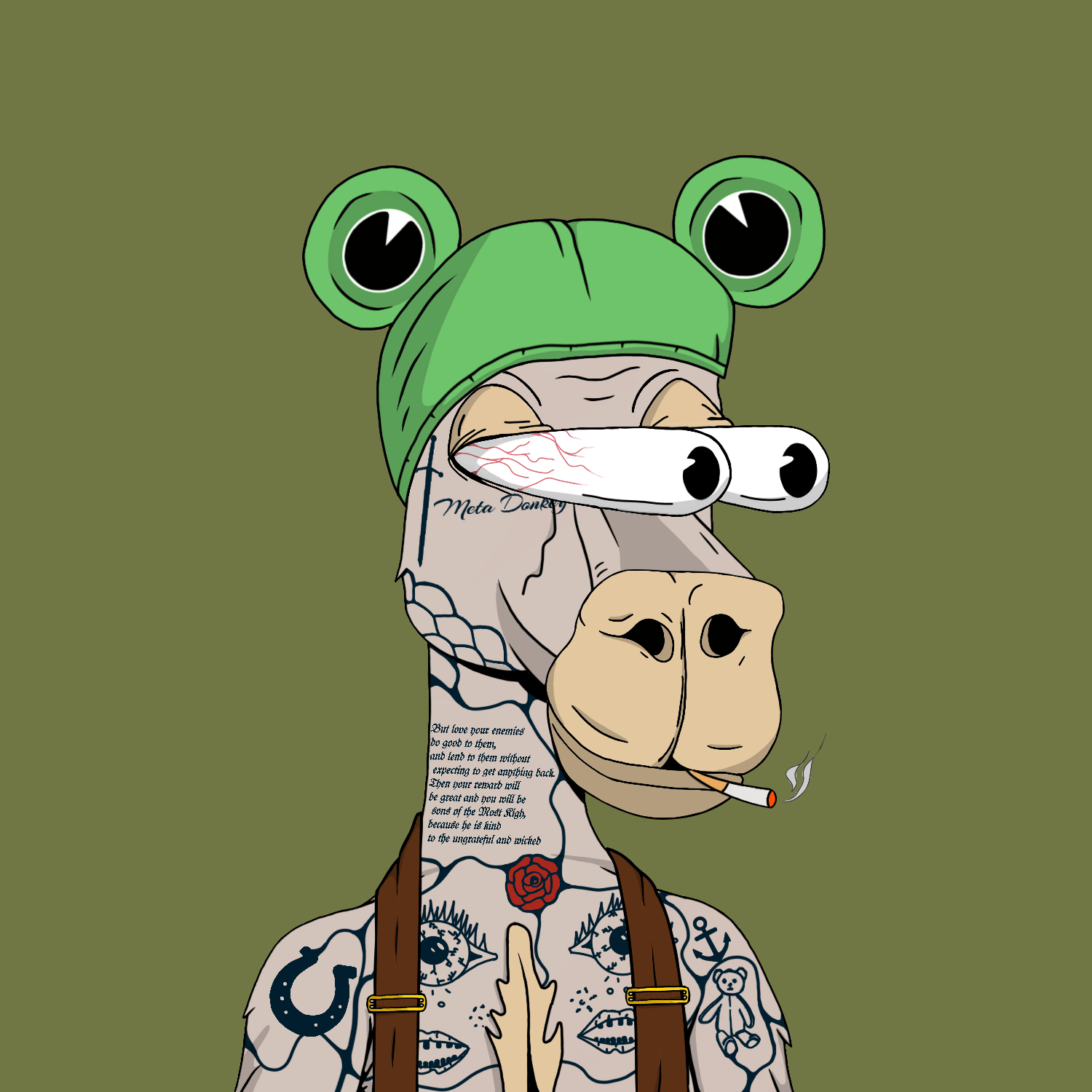 Bored Donkey Club #9929