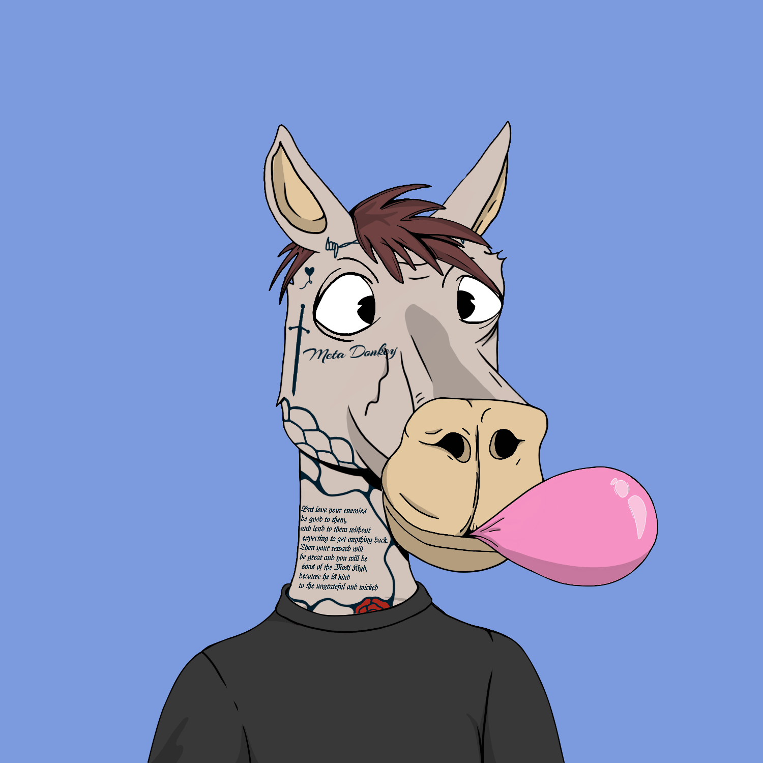 Bored Donkey Club #9990