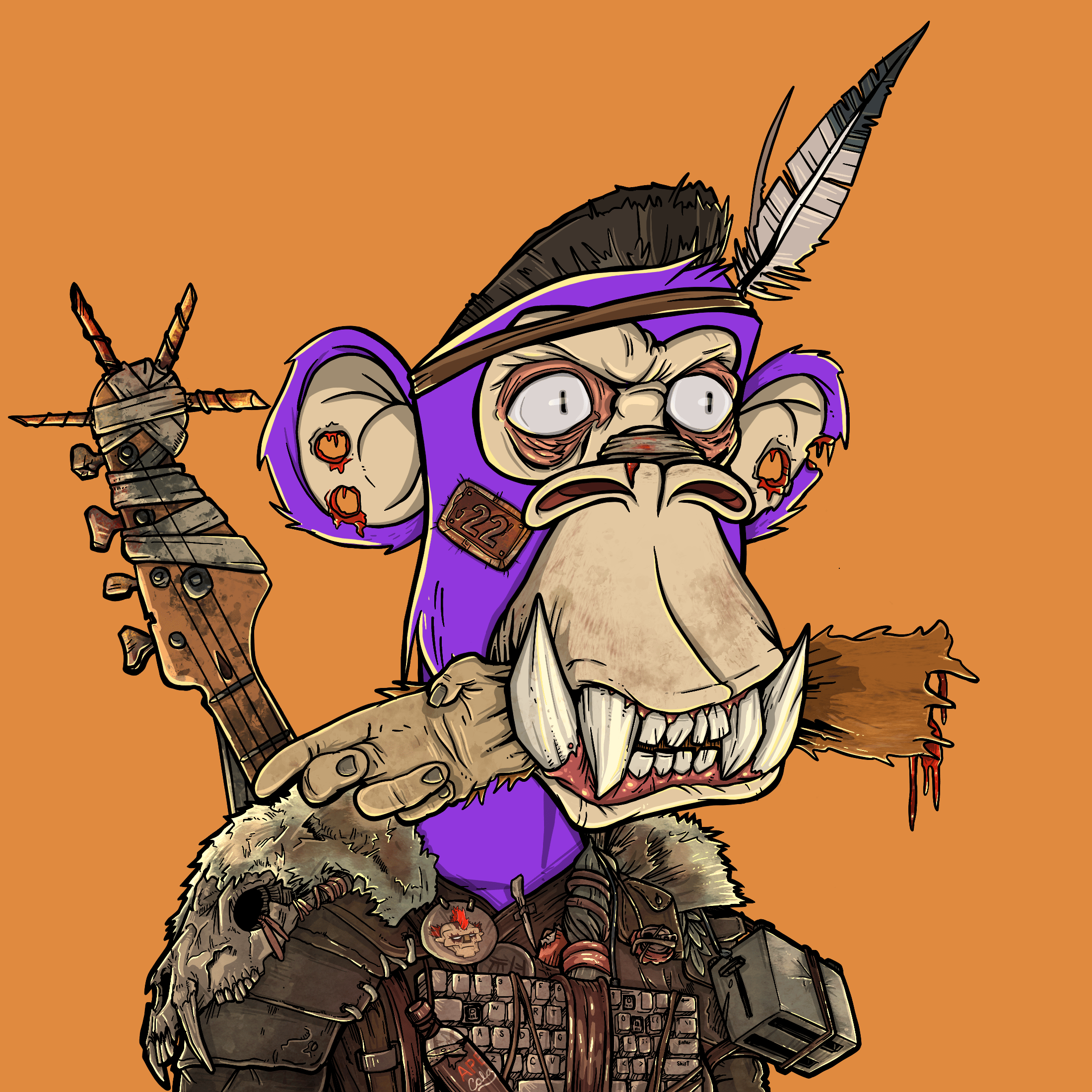 Apocalyptic Apes #8256