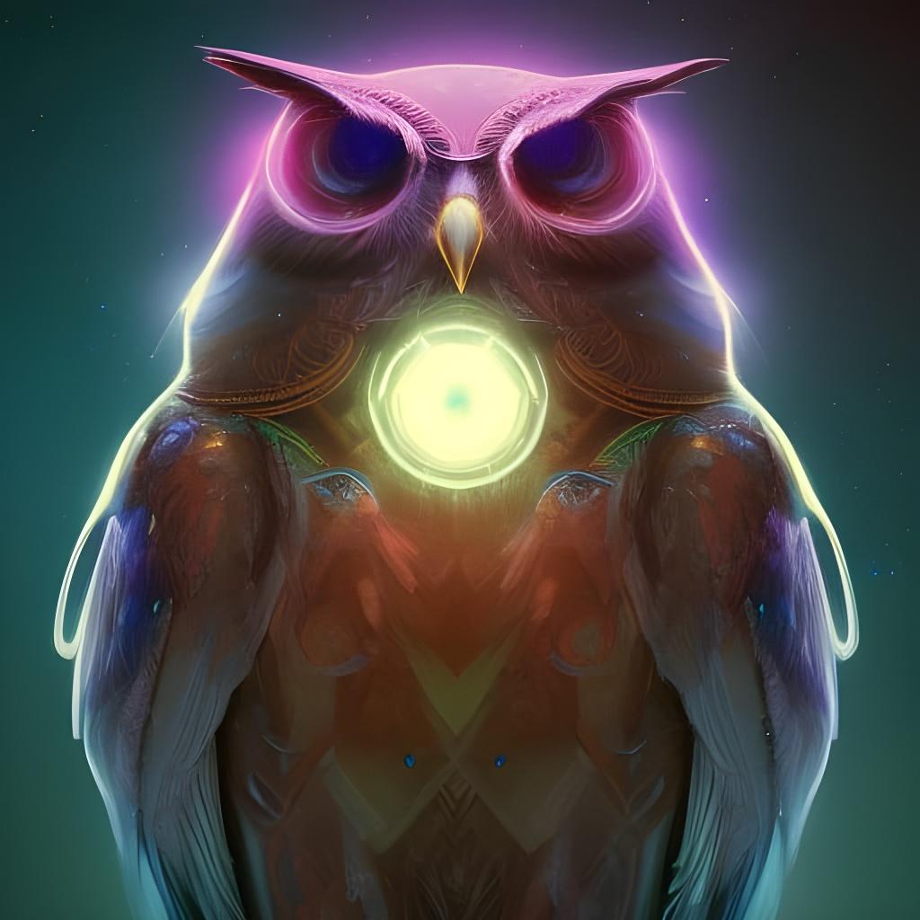 Cosmic owl 🦉