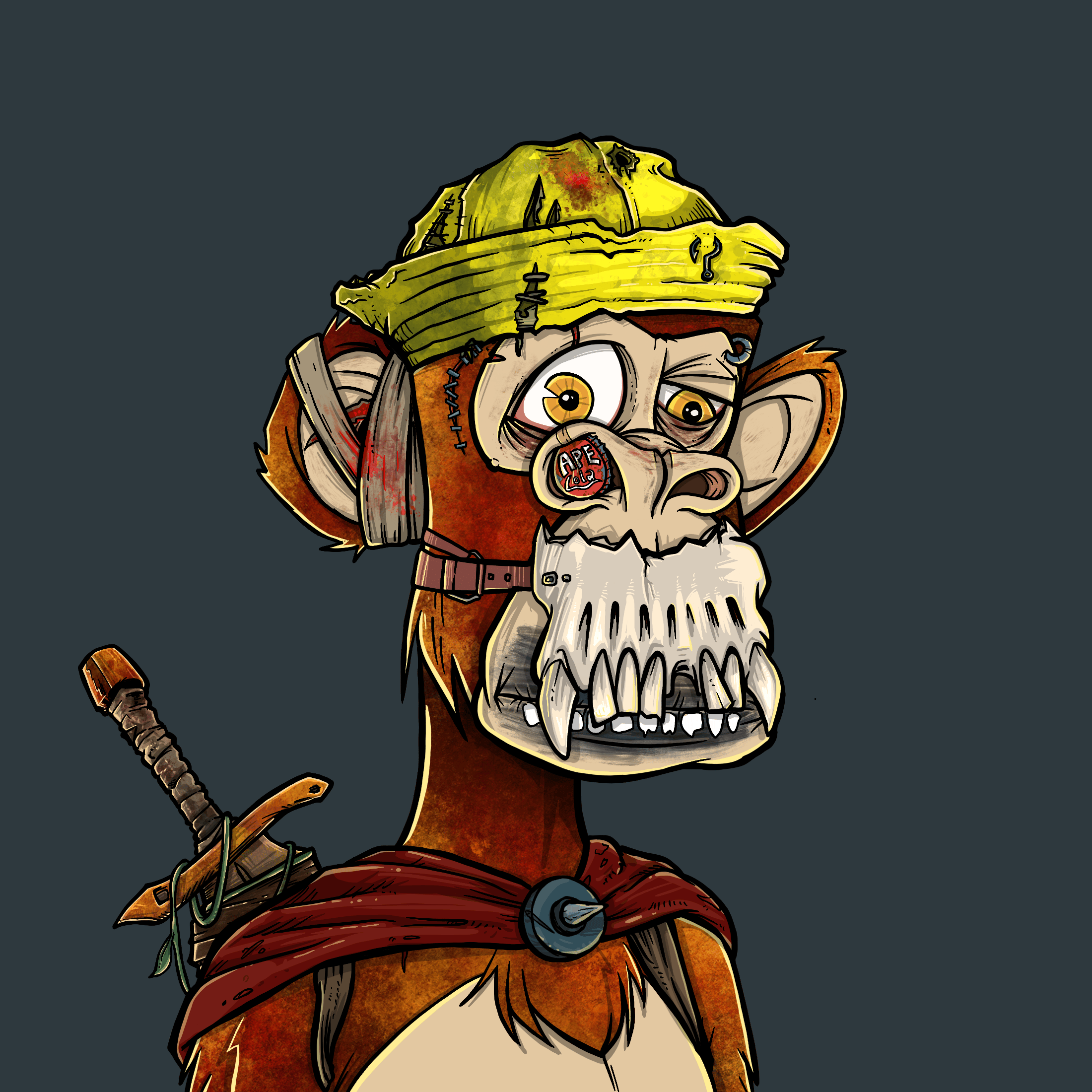 Apocalyptic Apes #8350