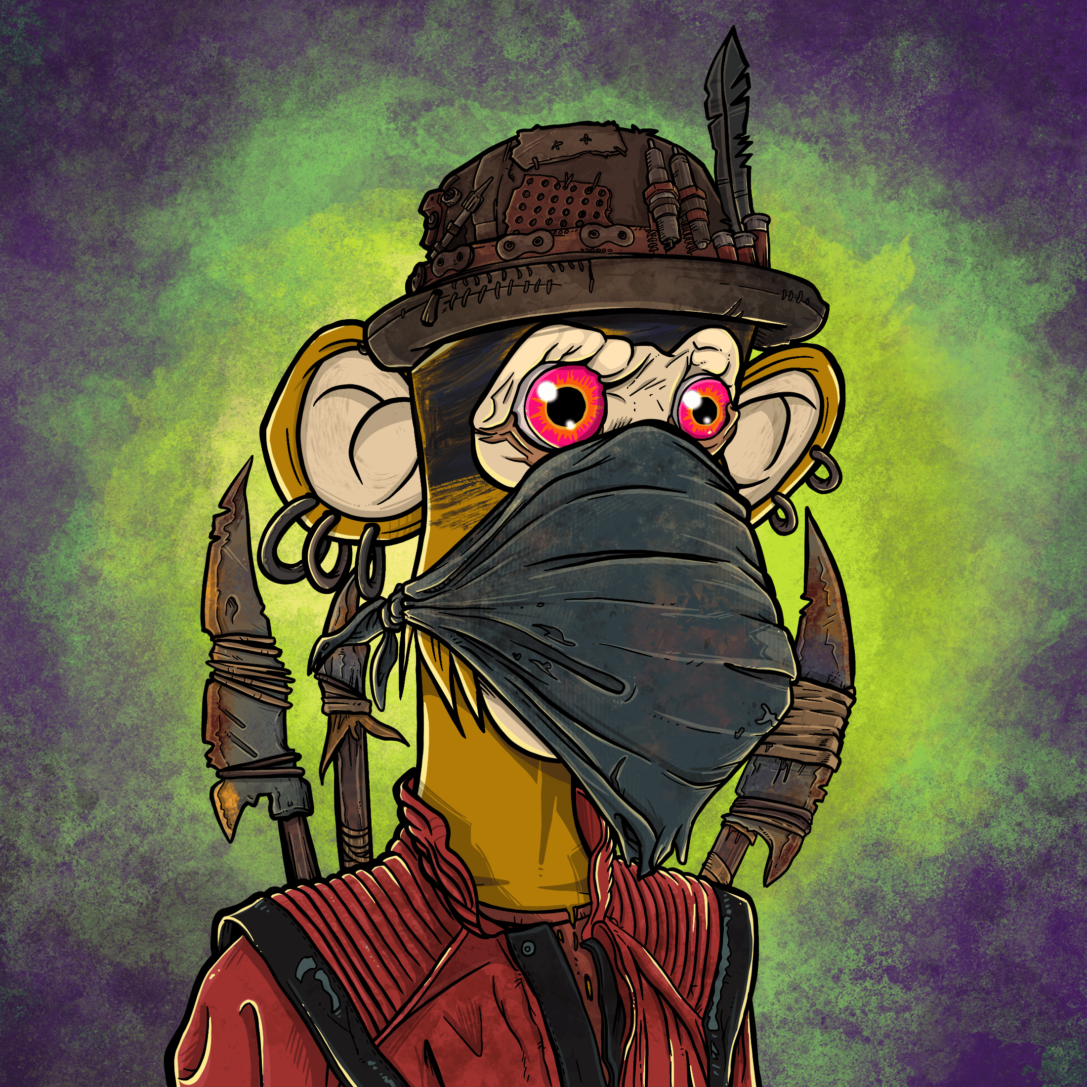 Apocalyptic Apes #8550