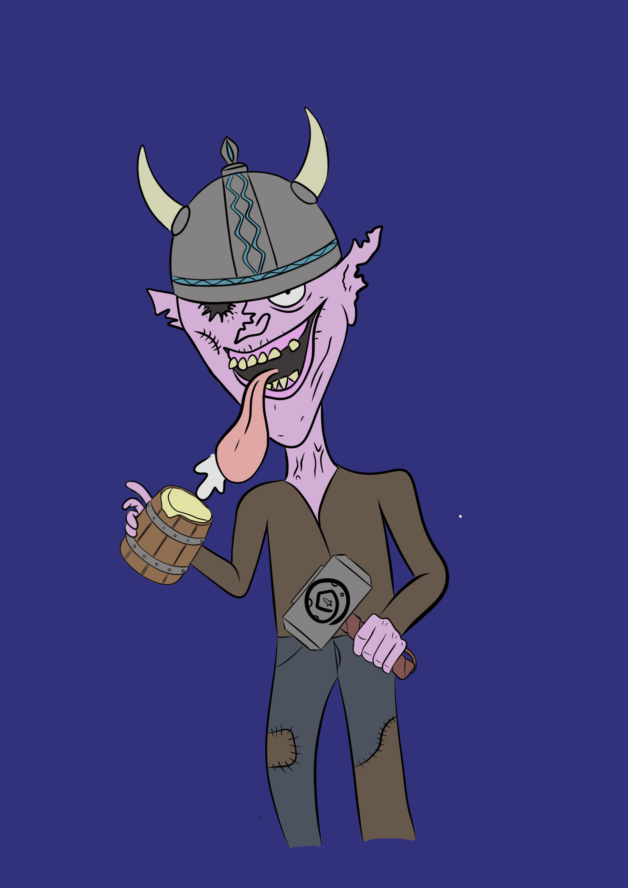SafeMoon Viking Zombie