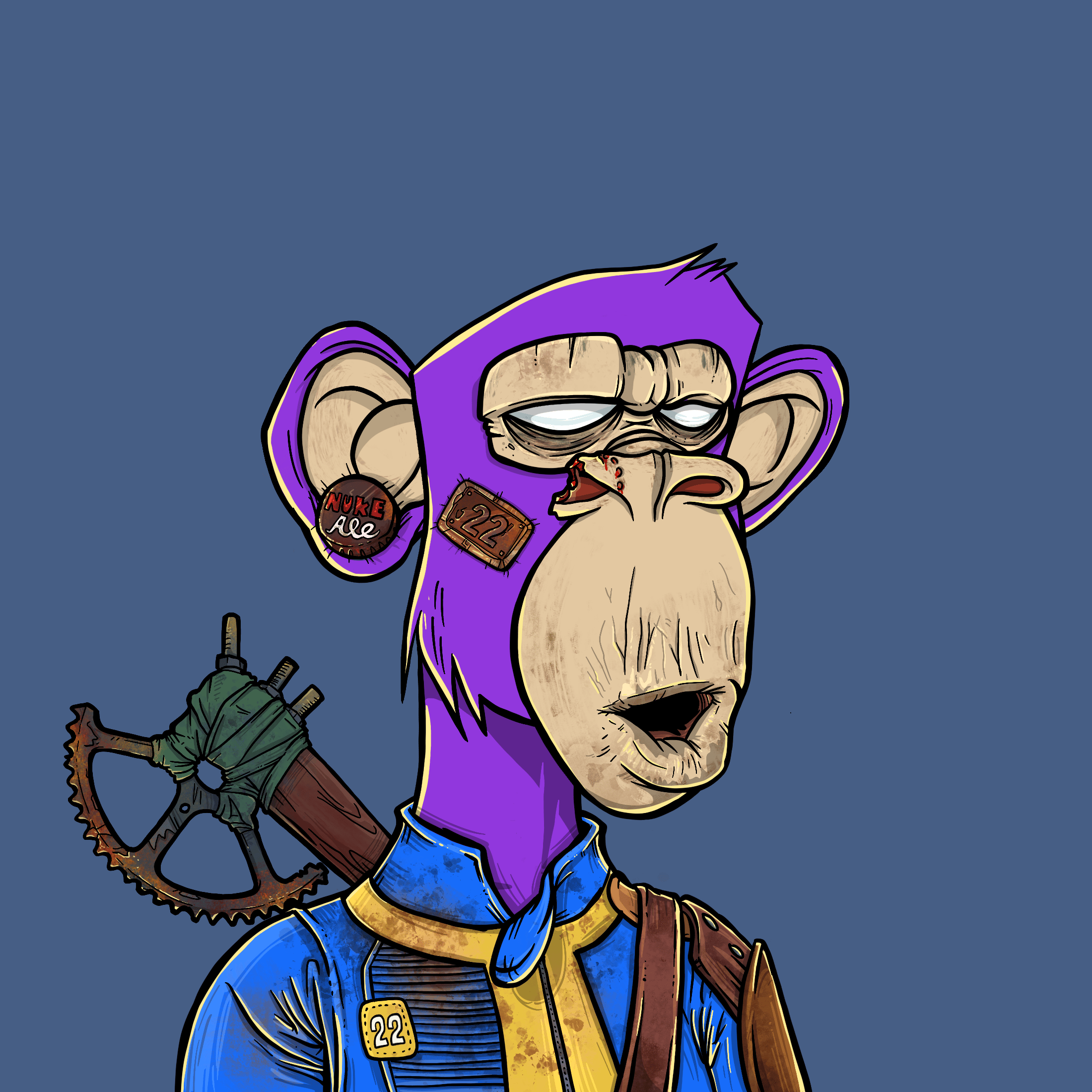 Apocalyptic Apes #8156