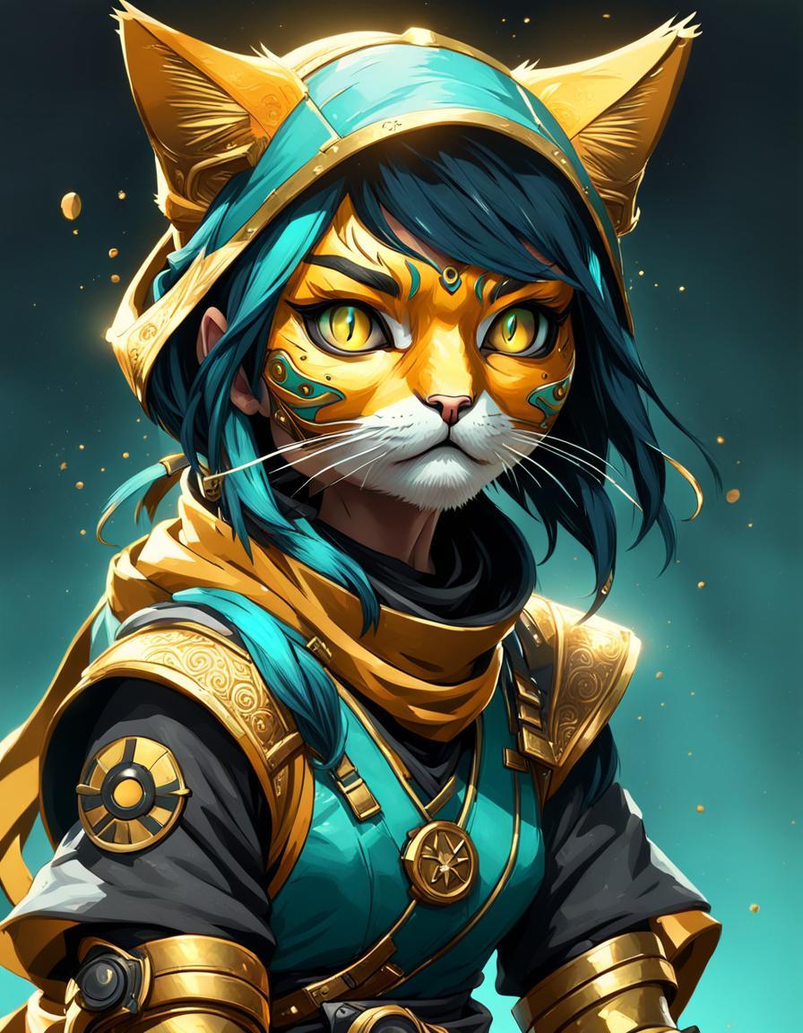 Ninja cat 01
