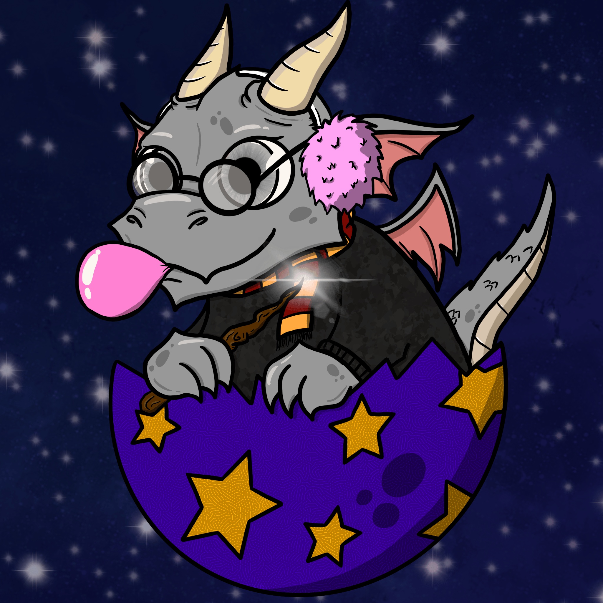 Exclusive Brood - Crypto Dragon #17