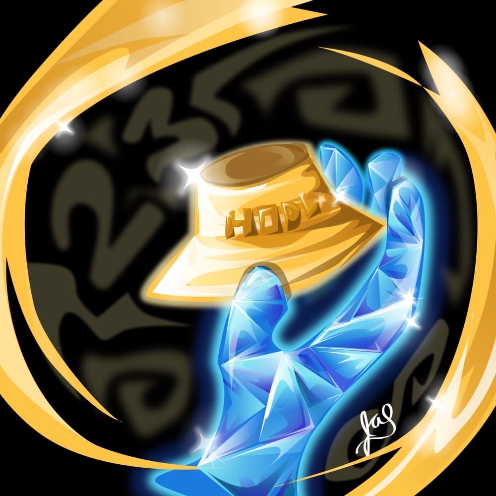 DIAMOND HAND HODLER – by u/dreamingcolors
