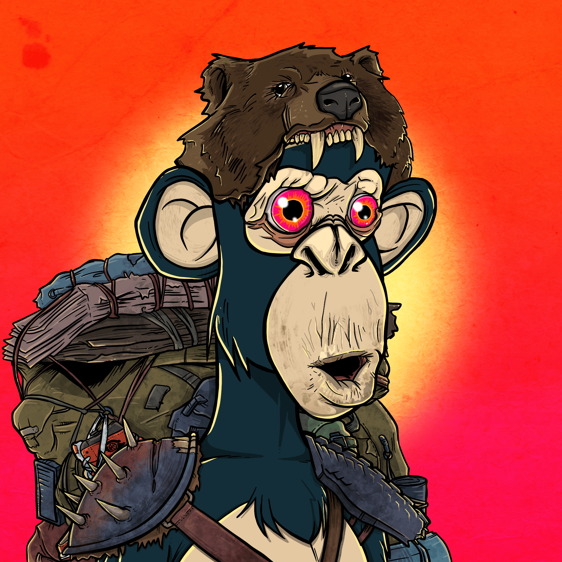 Apocalyptic Apes #7777