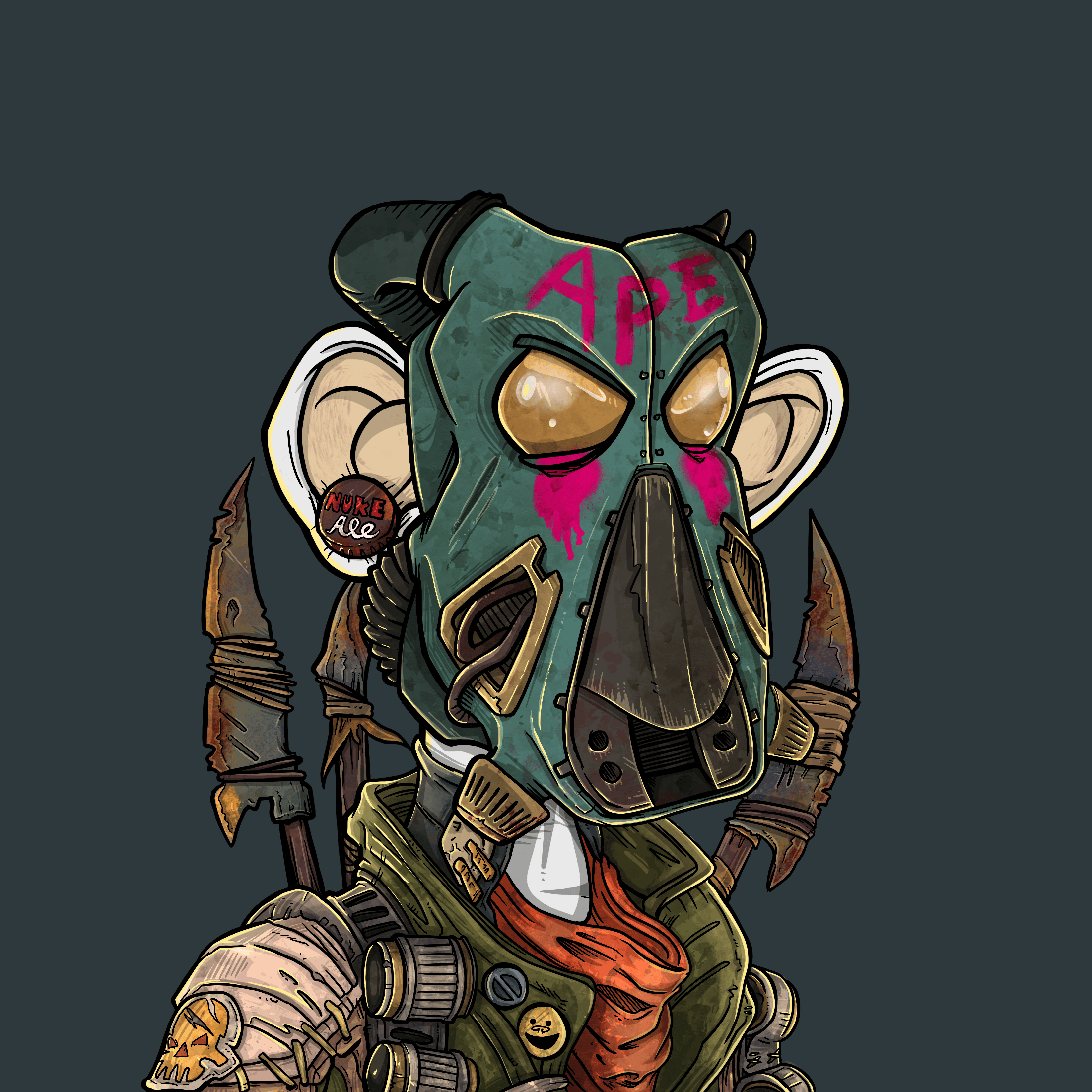 Apocalyptic Apes #1990