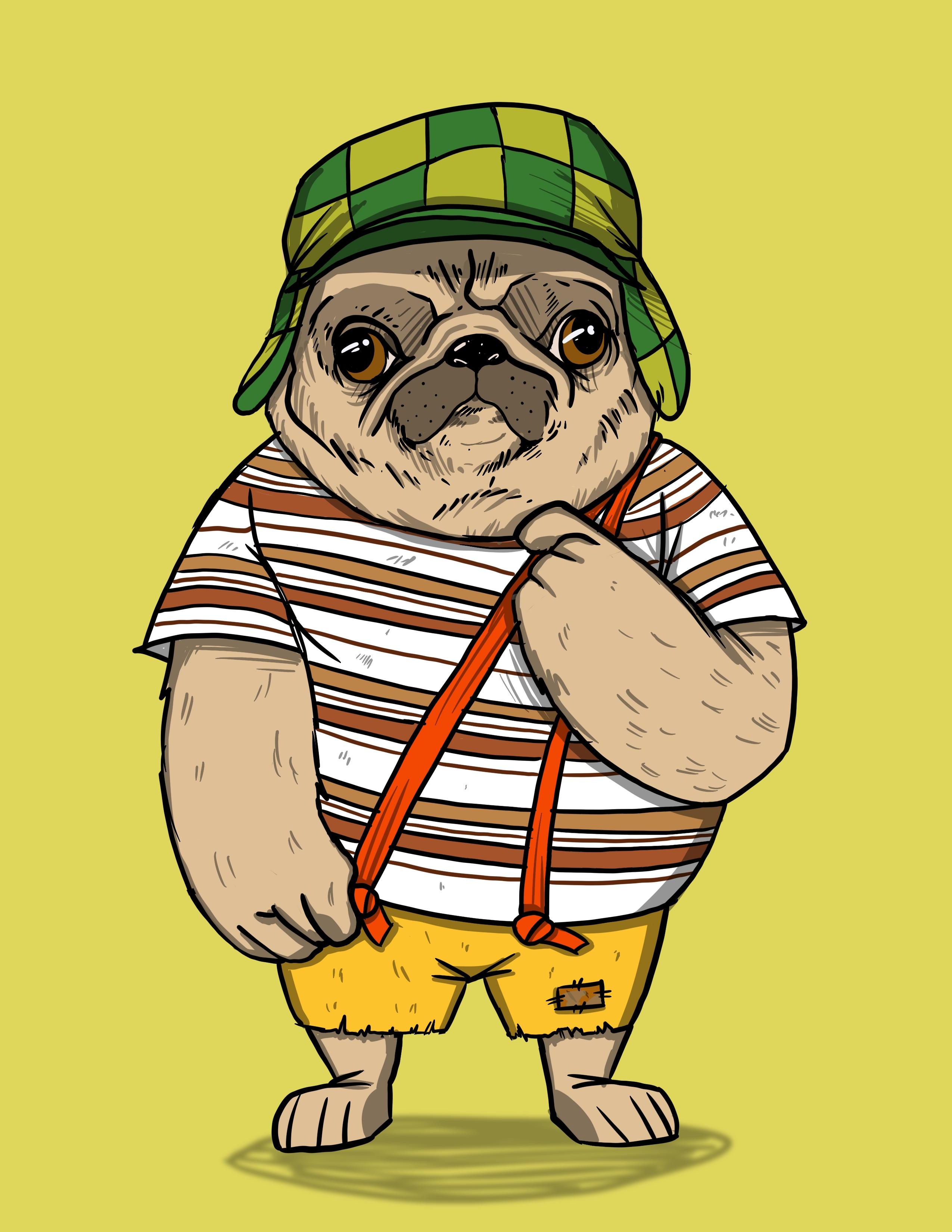 #14 Chavo Fancy Pug.