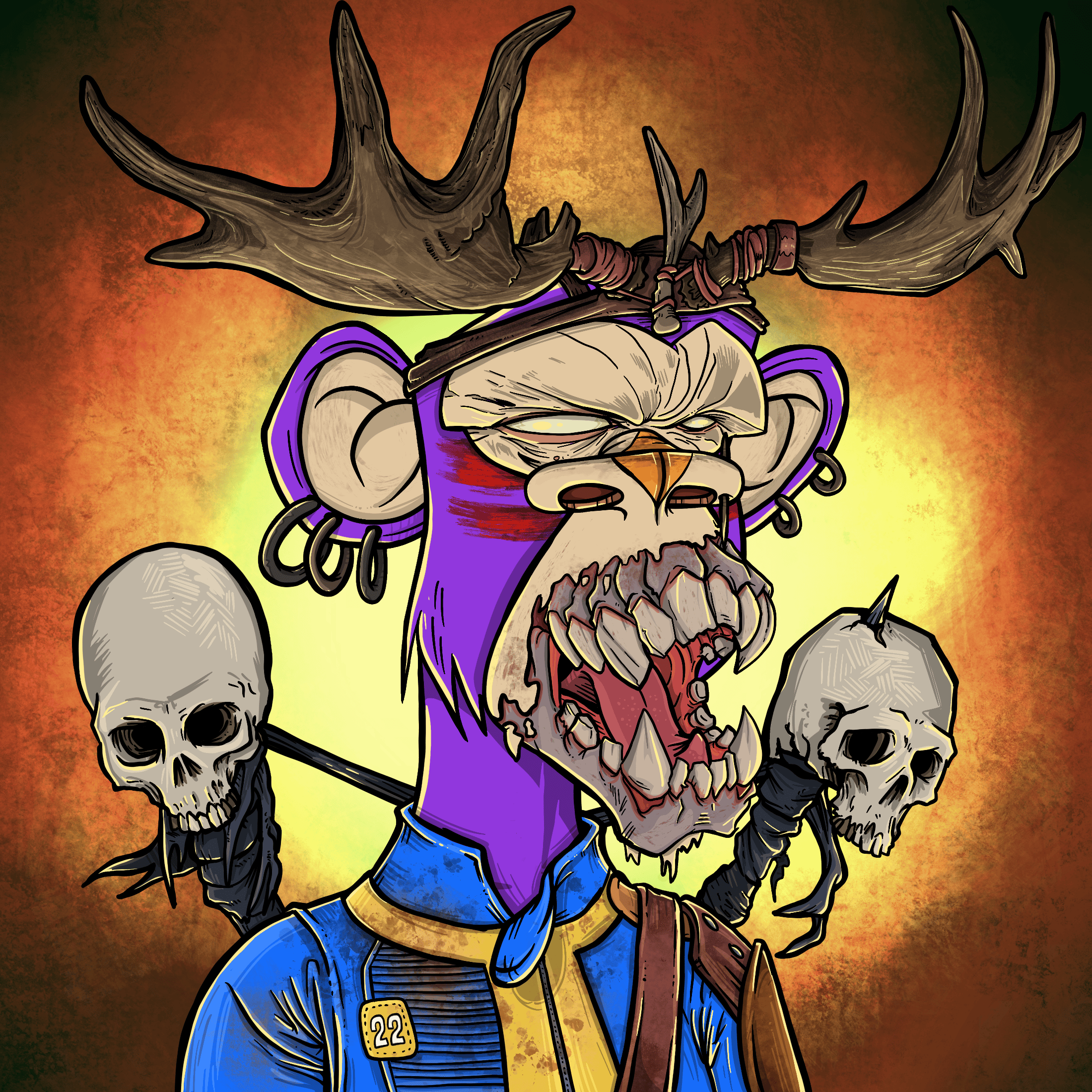 Apocalyptic Apes #8294