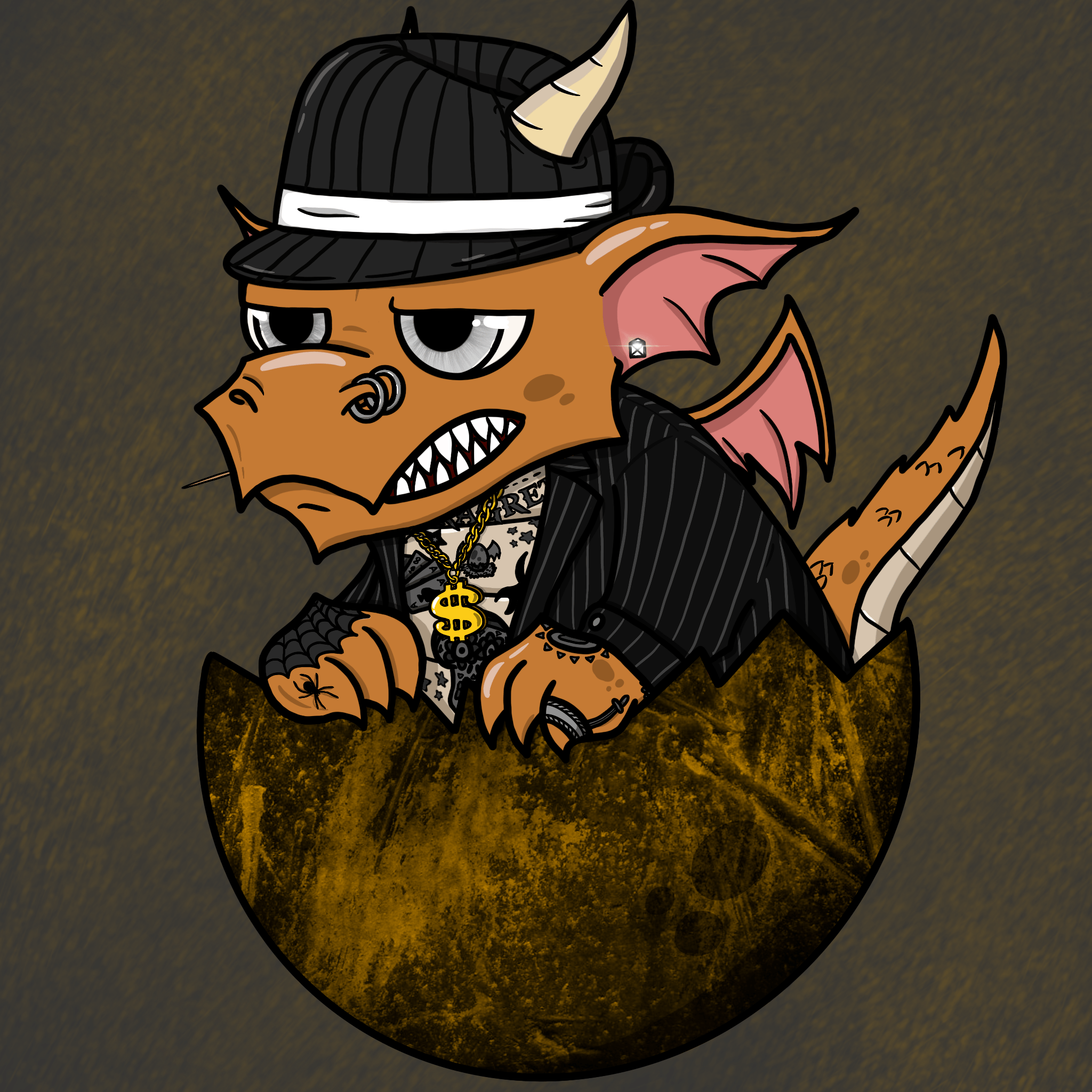 Exclusive Brood - Crypto Dragon #12