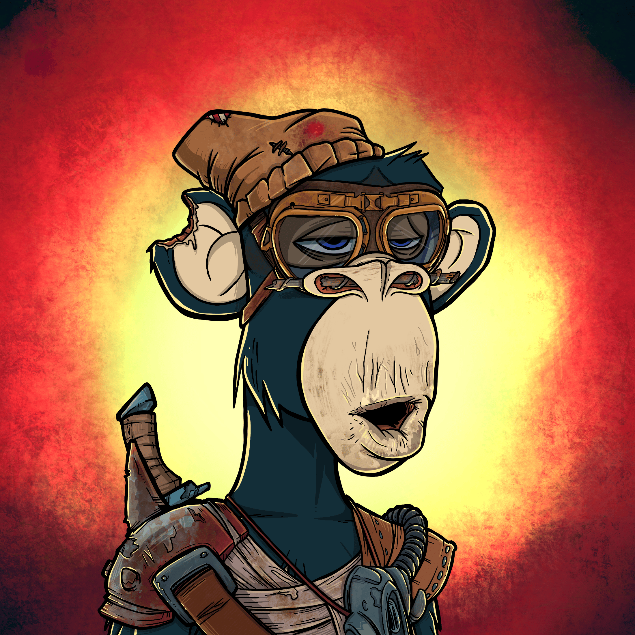 Apocalyptic Apes #7041