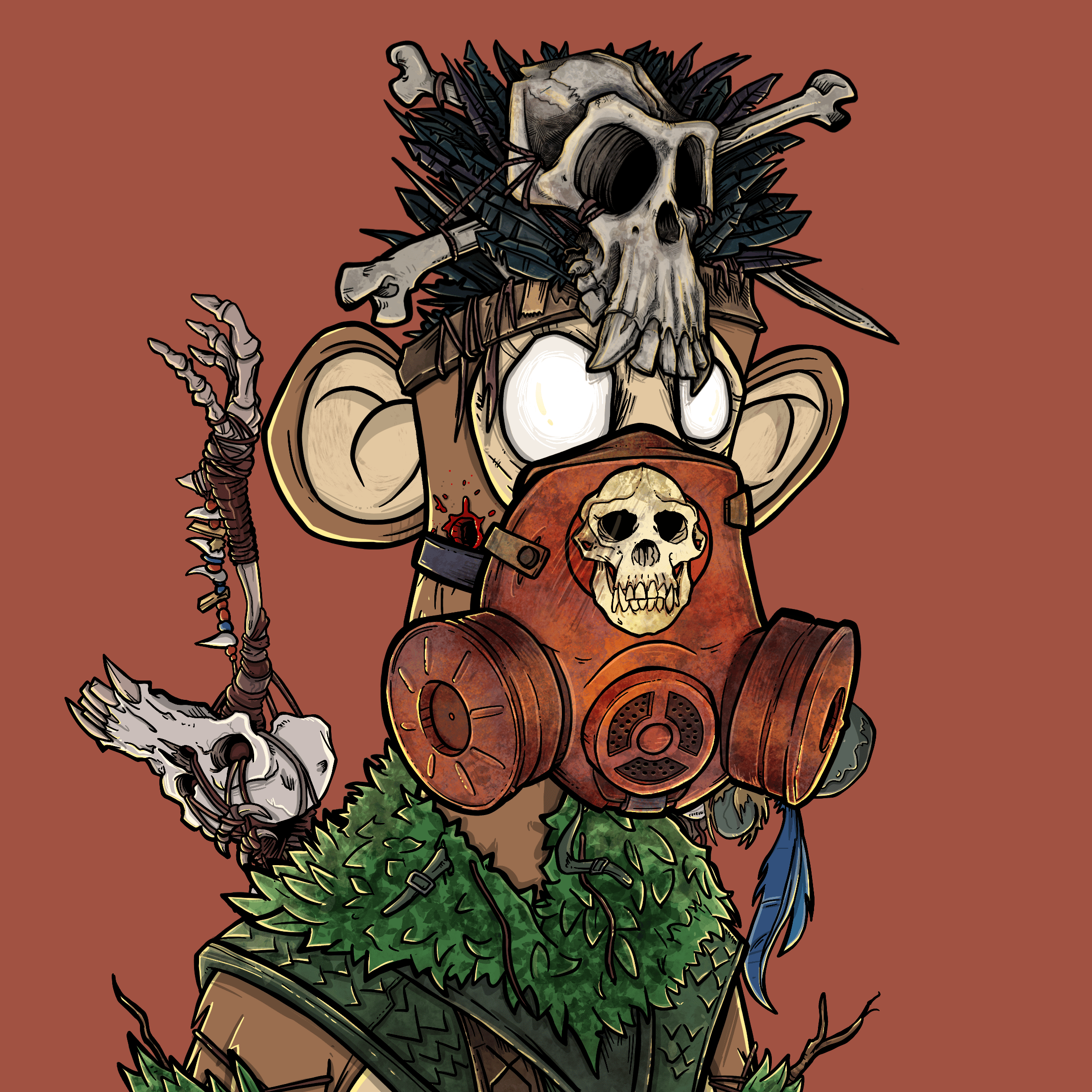 Apocalyptic Apes #7635