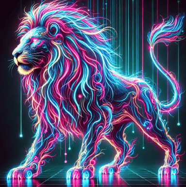 Louie Lion NeonEVM Theme