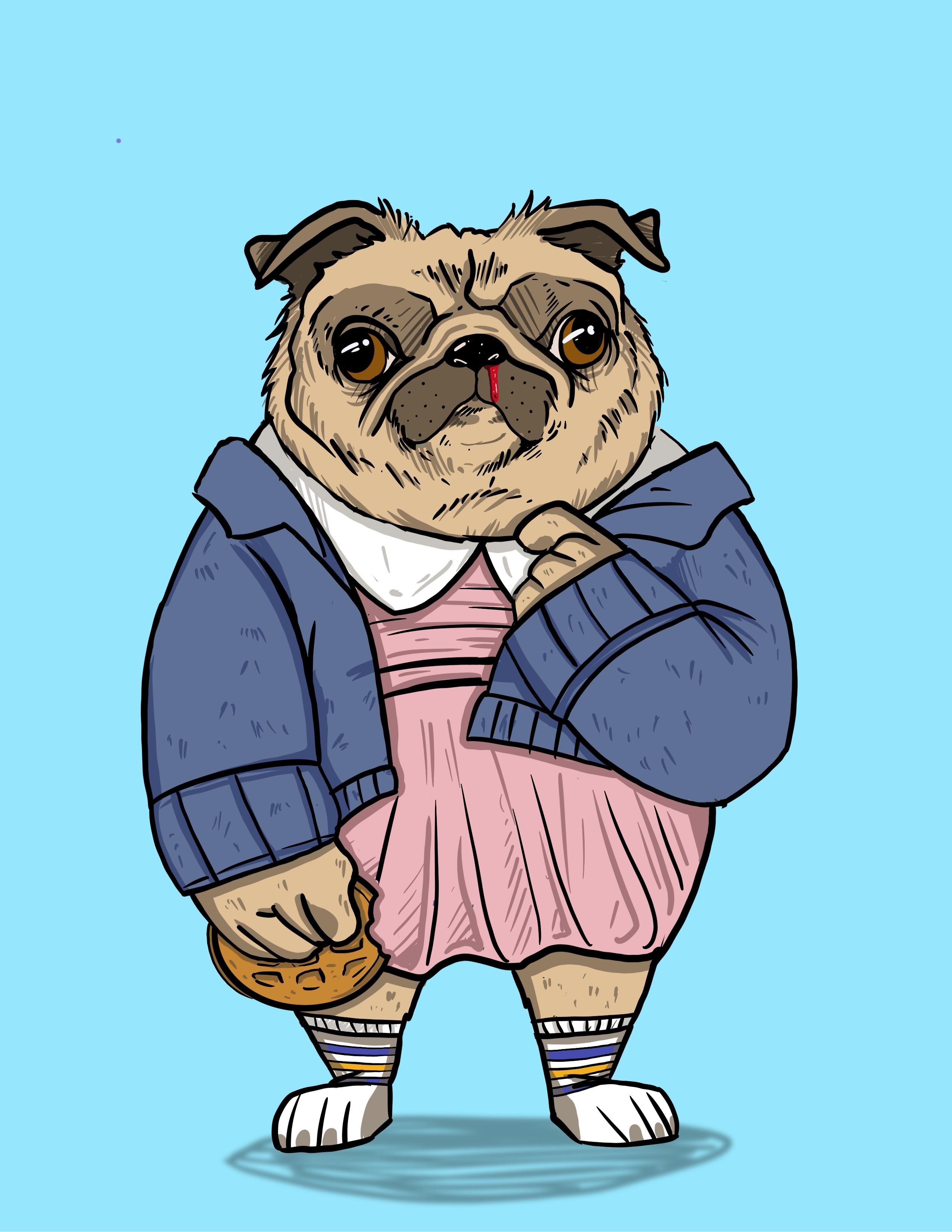 #5 Once Fancy Pug
