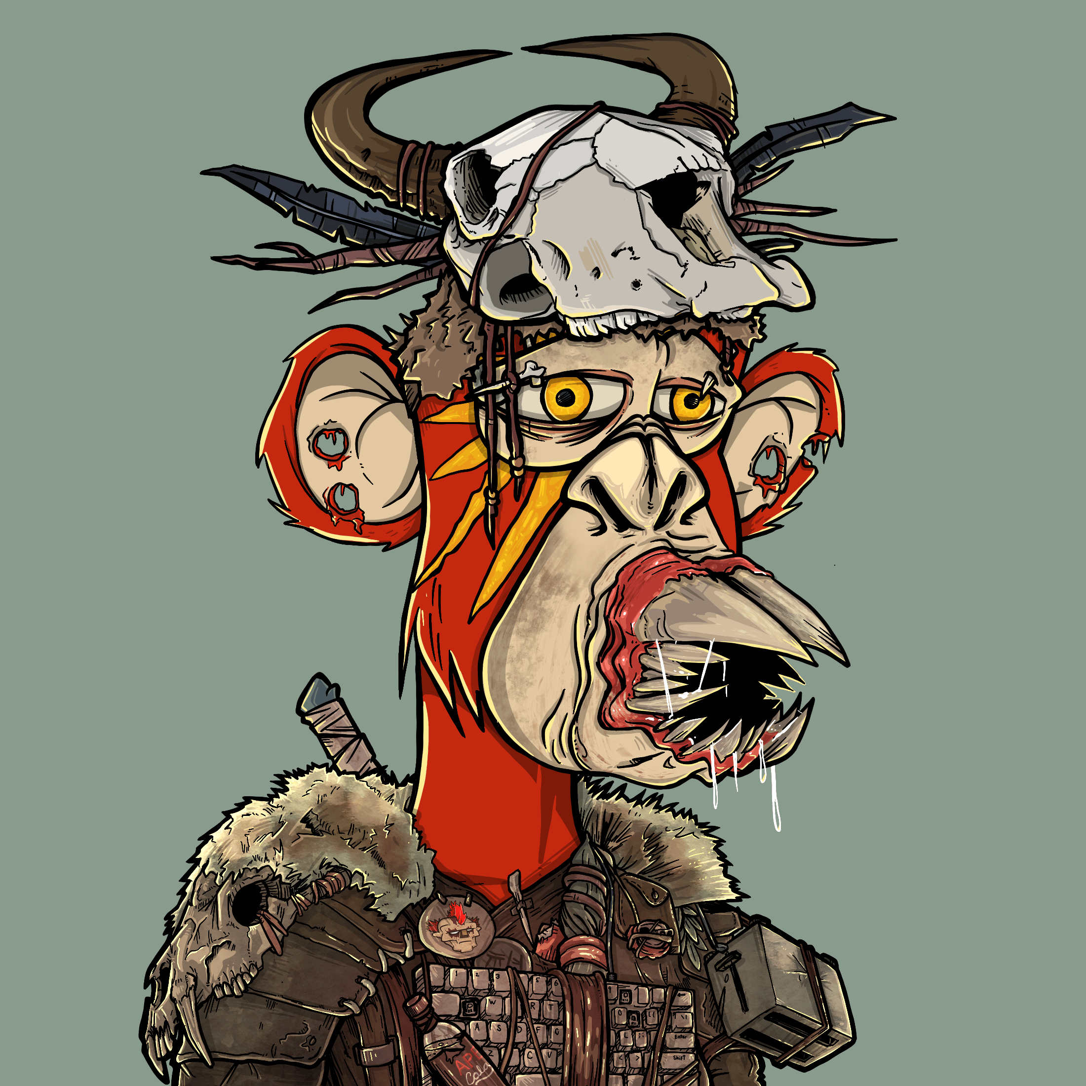 Apocalyptic Apes #7699