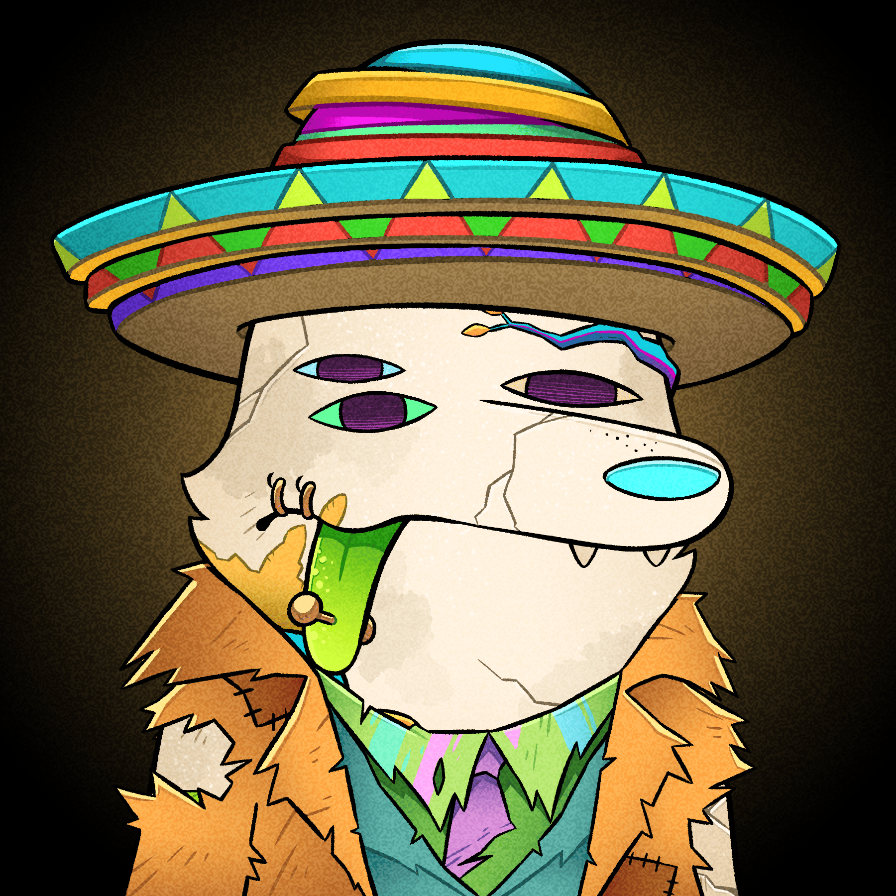 Trippy Wolves #1857