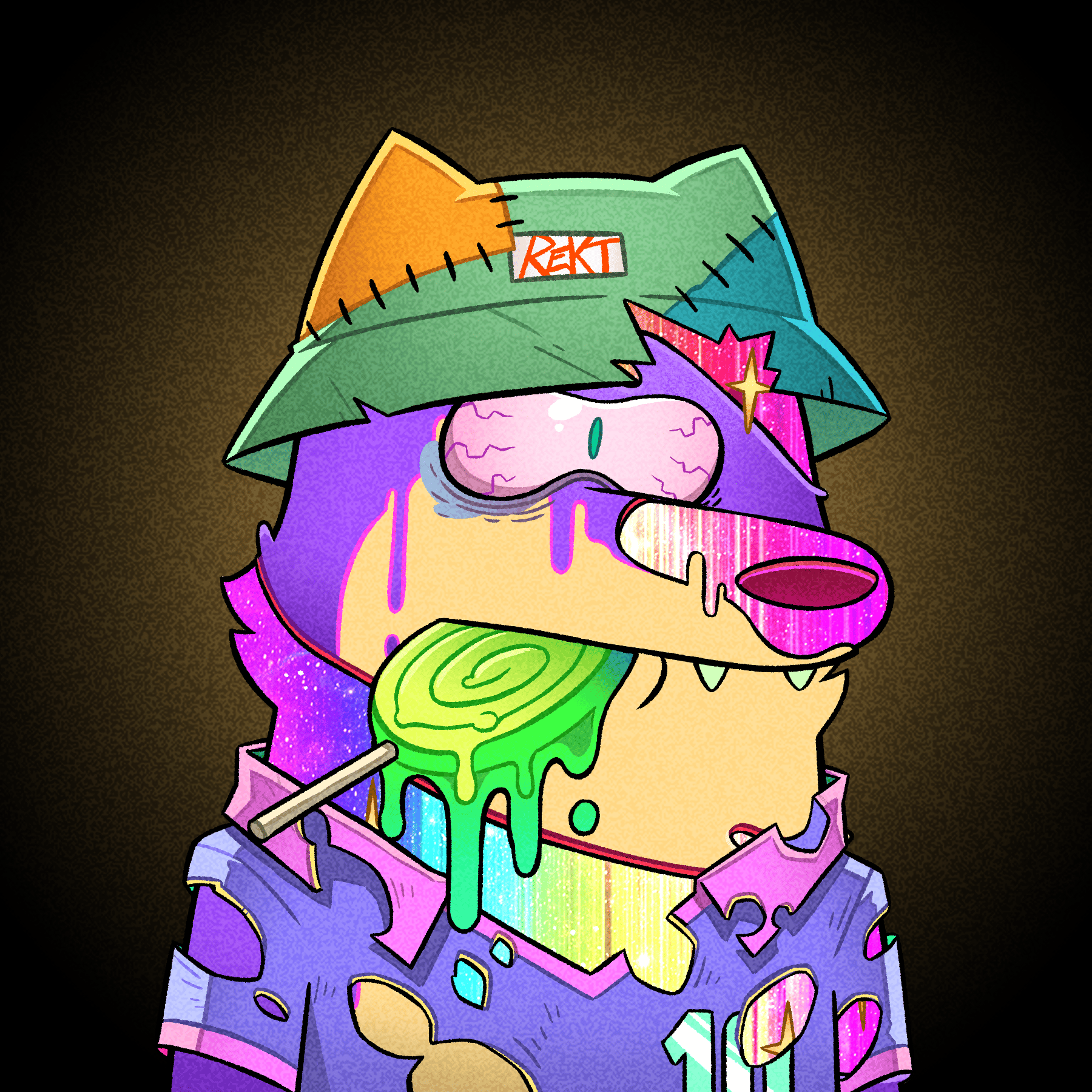 Trippy Wolves #2189