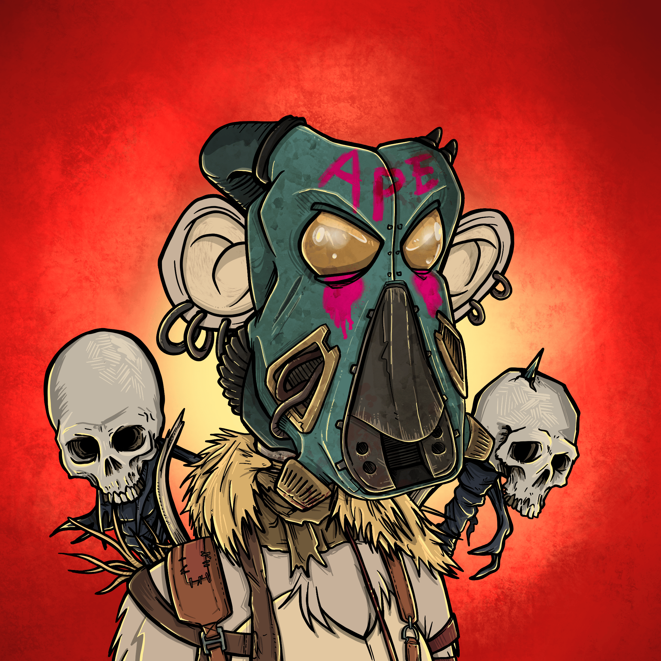 Apocalyptic Apes #7168