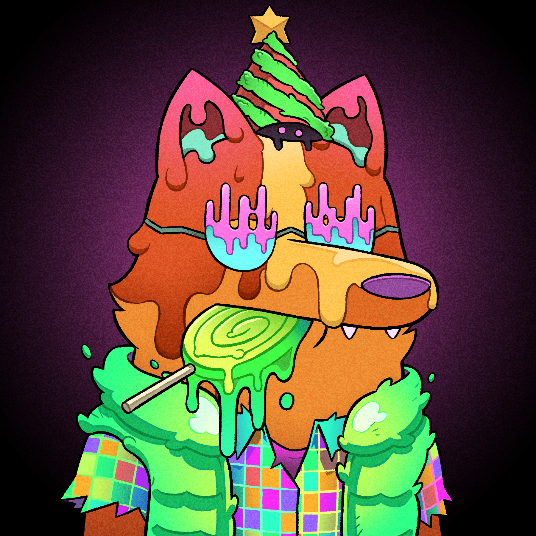 Trippy Wolves #161