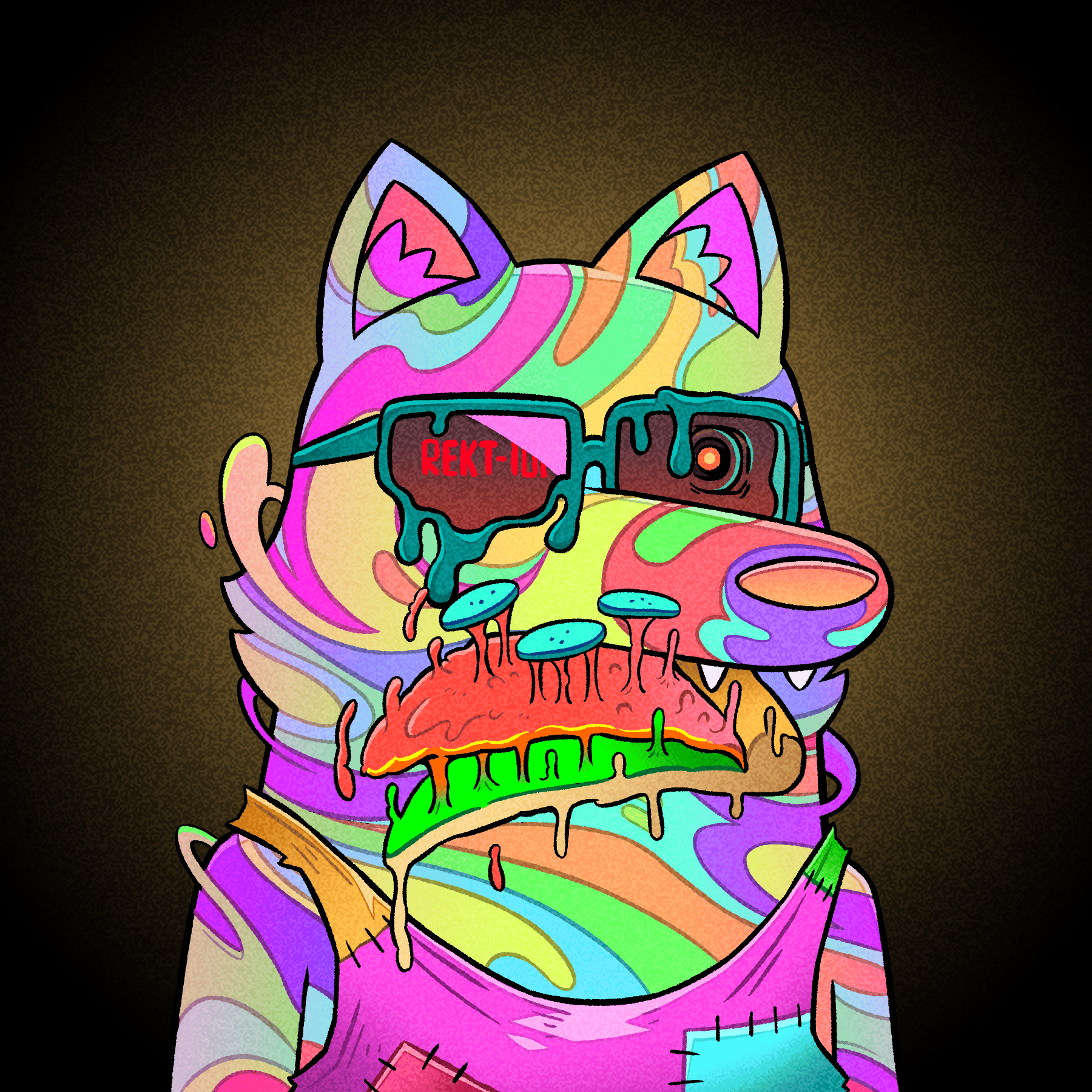 Trippy Wolves #18
