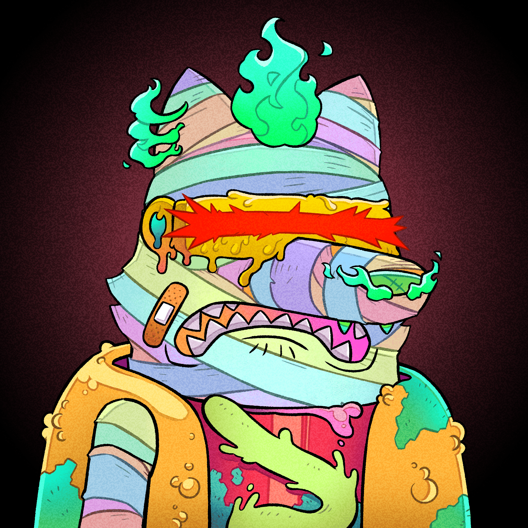 Trippy Wolves #381