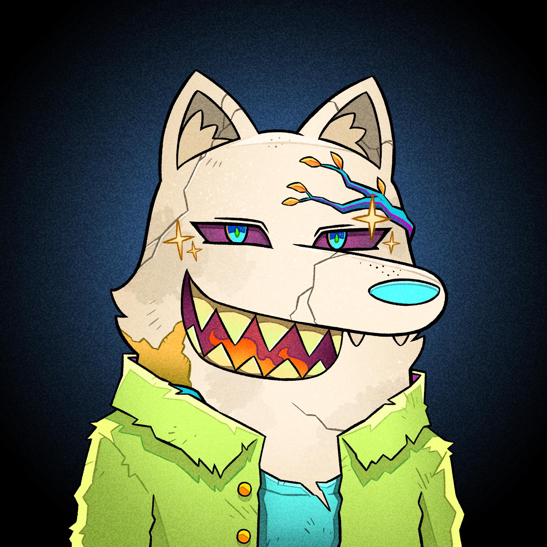 Trippy Wolves #486