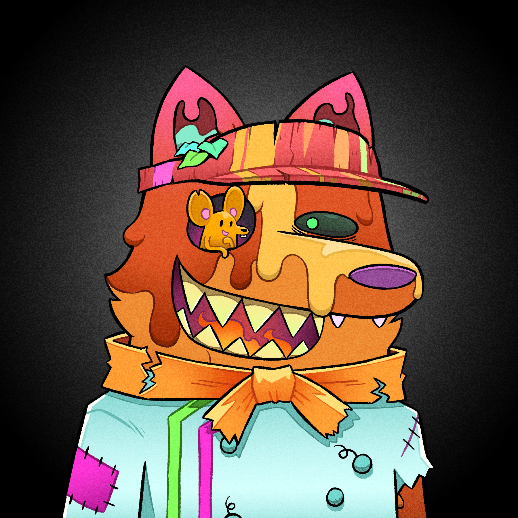 Trippy Wolves #553