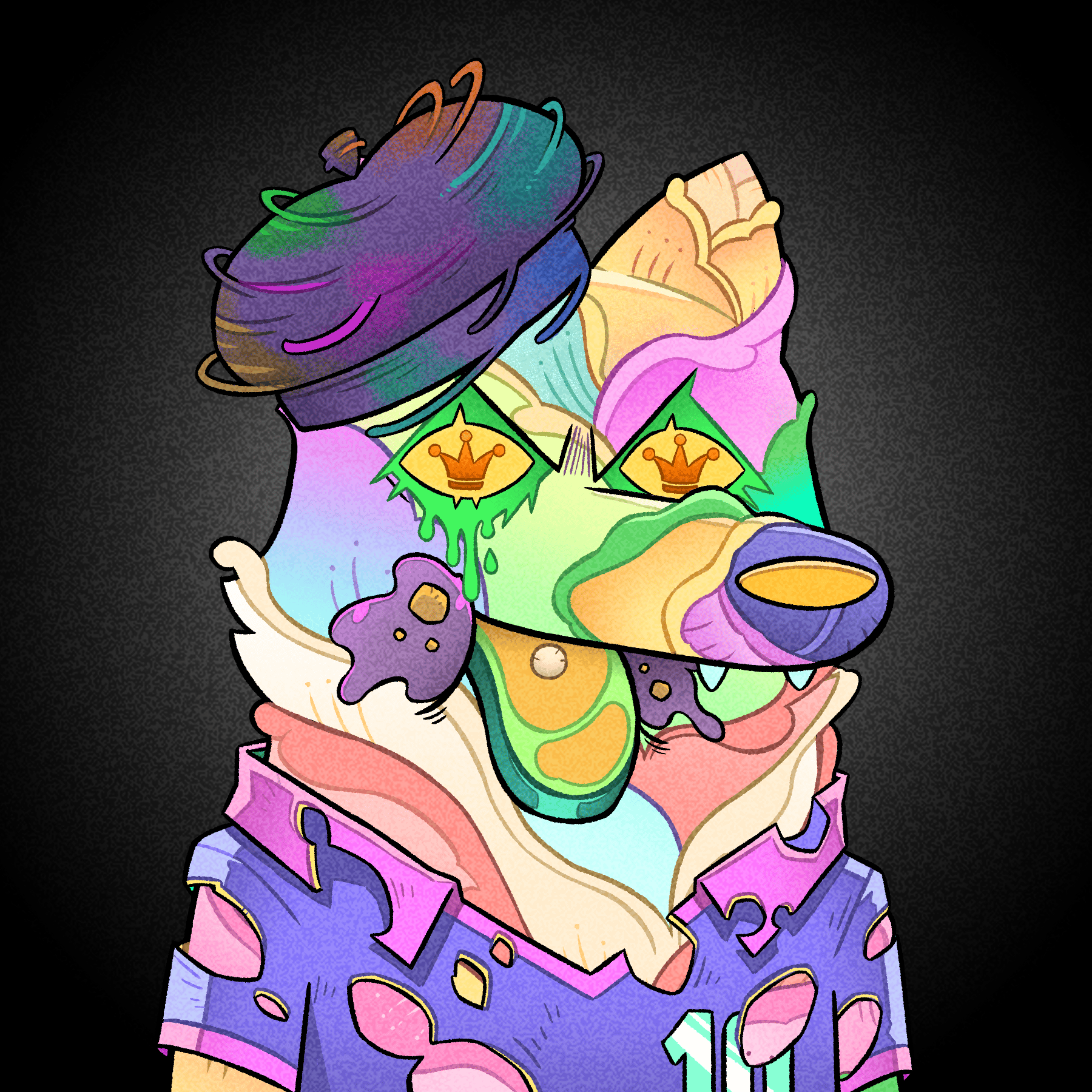 Trippy Wolves #799