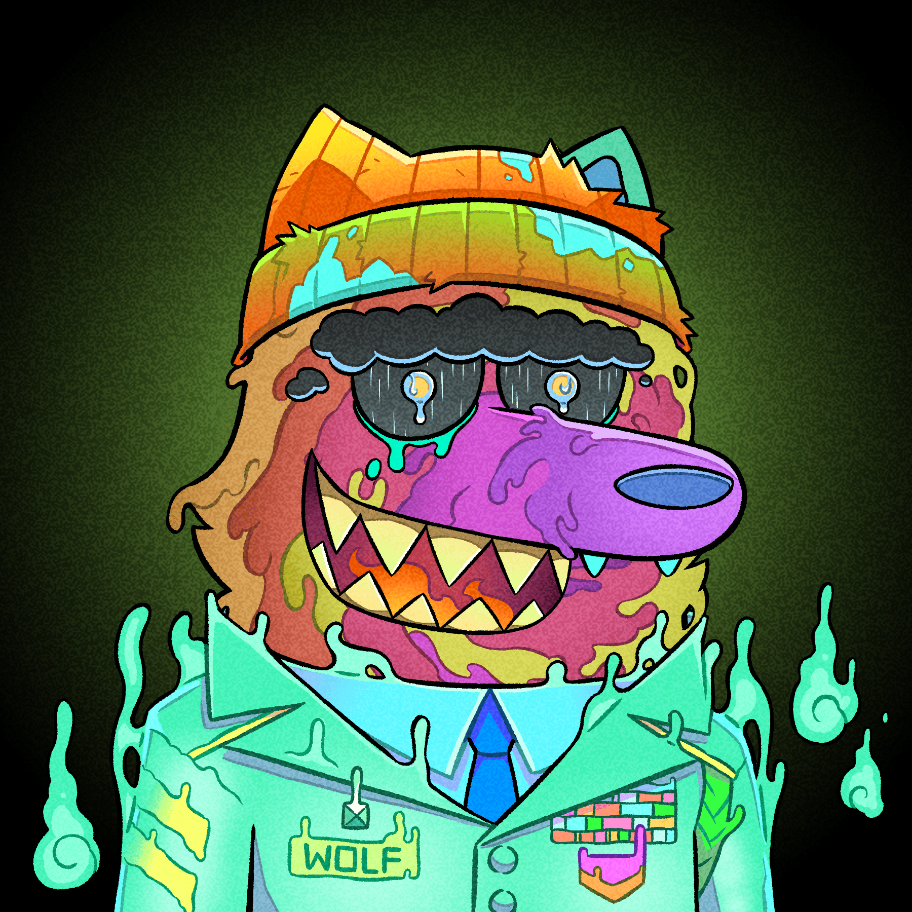 Trippy Wolves #81