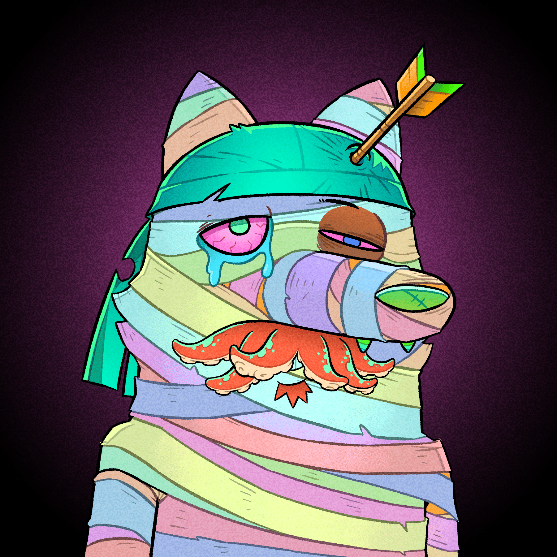 Trippy Wolves #810