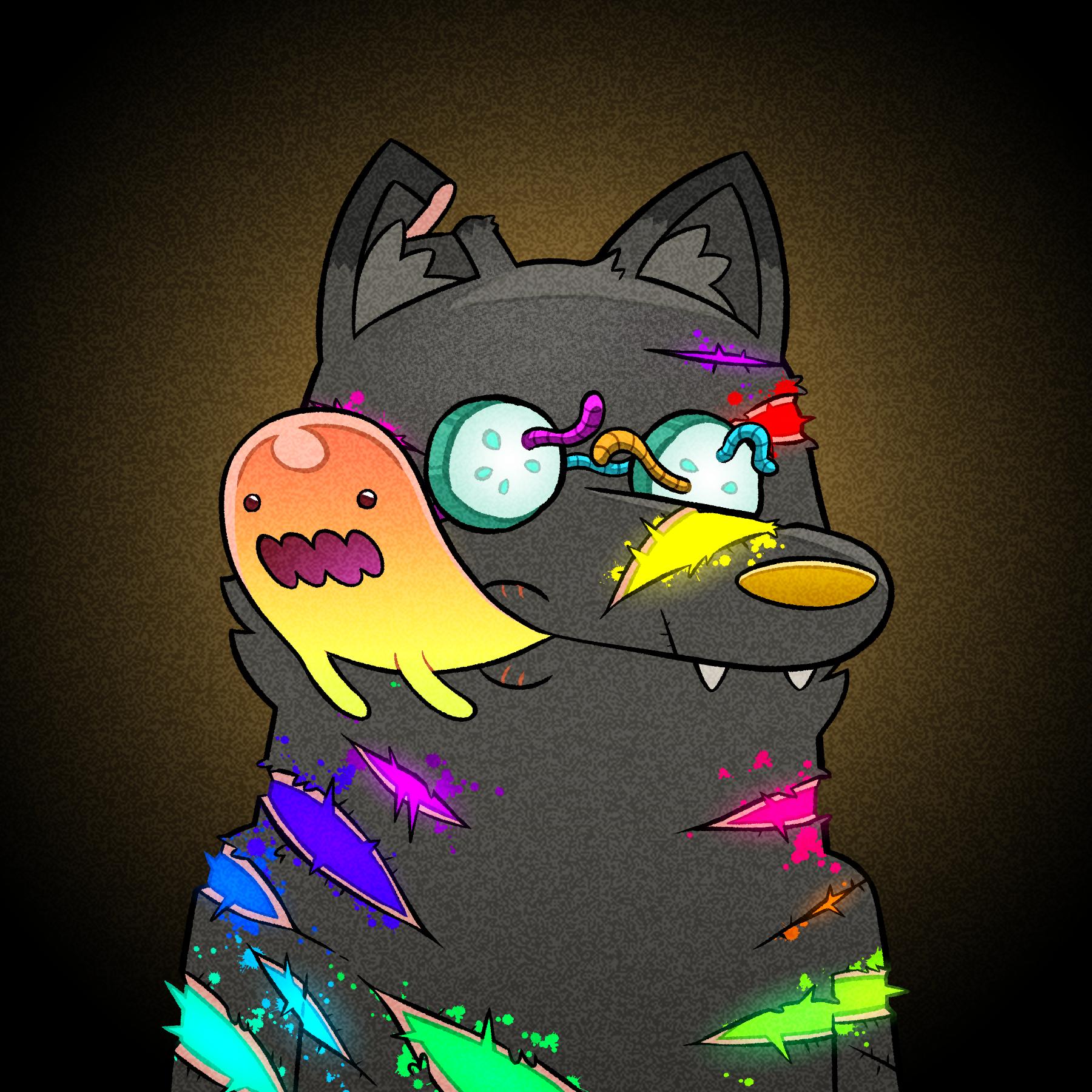 Trippy Wolves #901