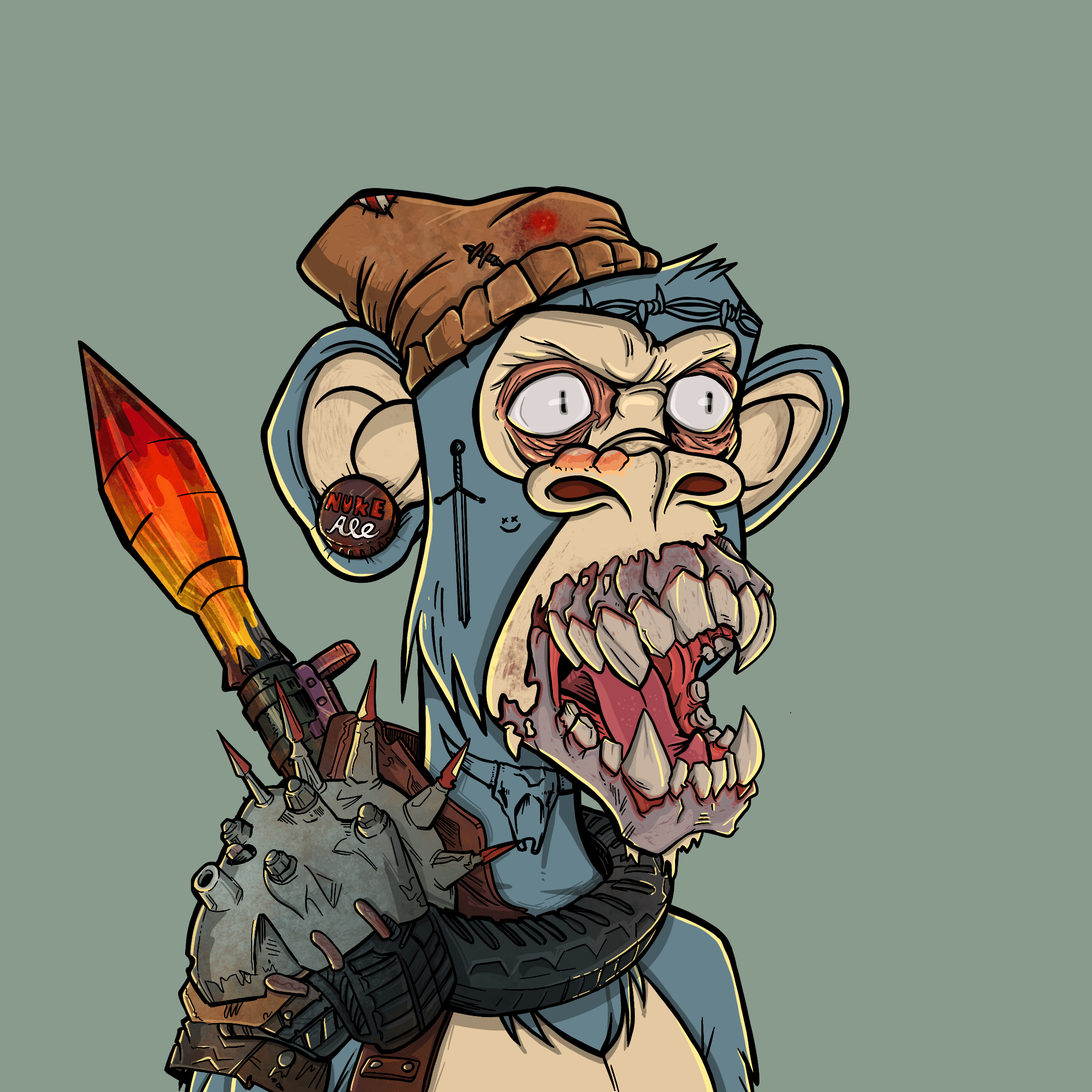 Apocalyptic Apes #8026