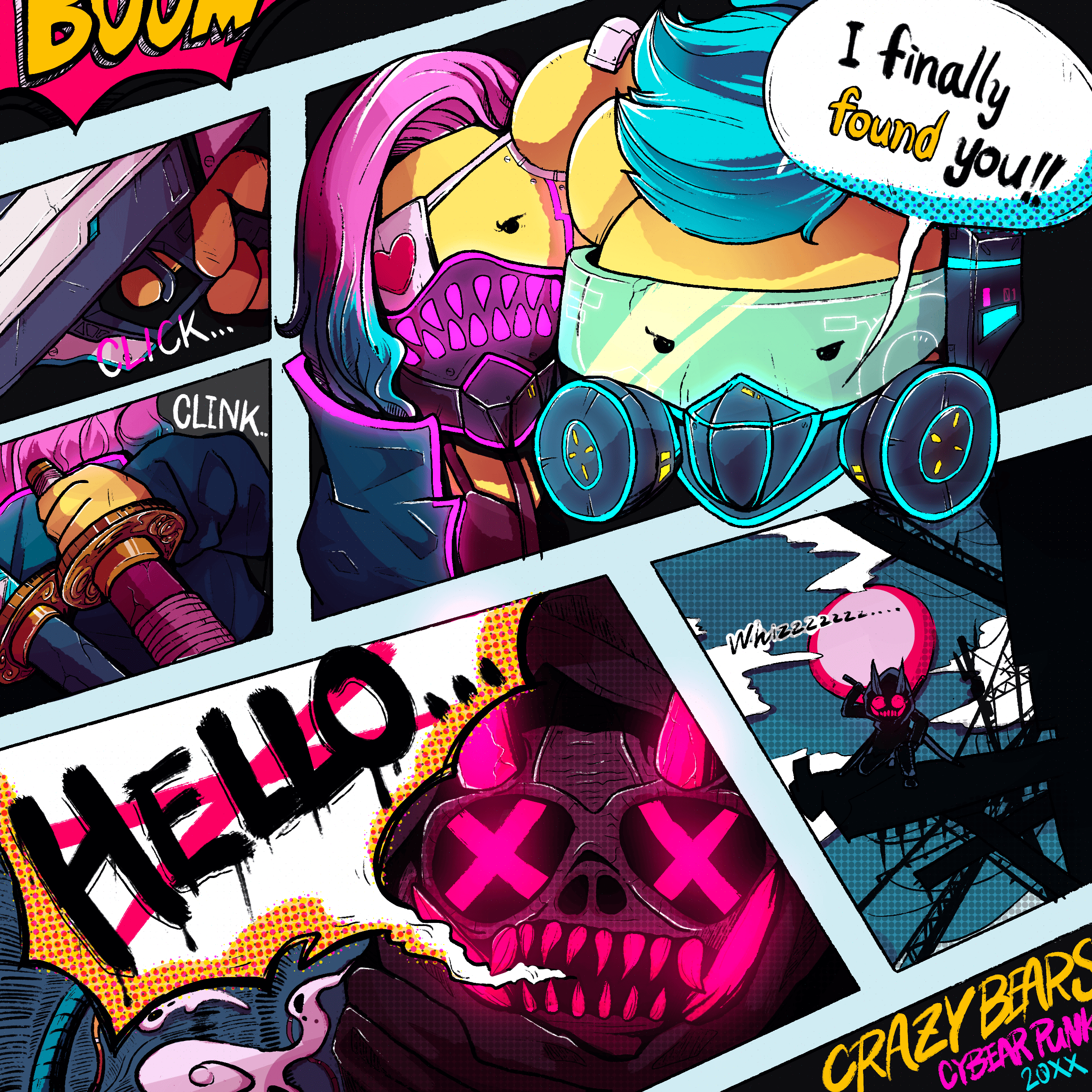 Cybear Punk 20XX Airdrop - Special Edition