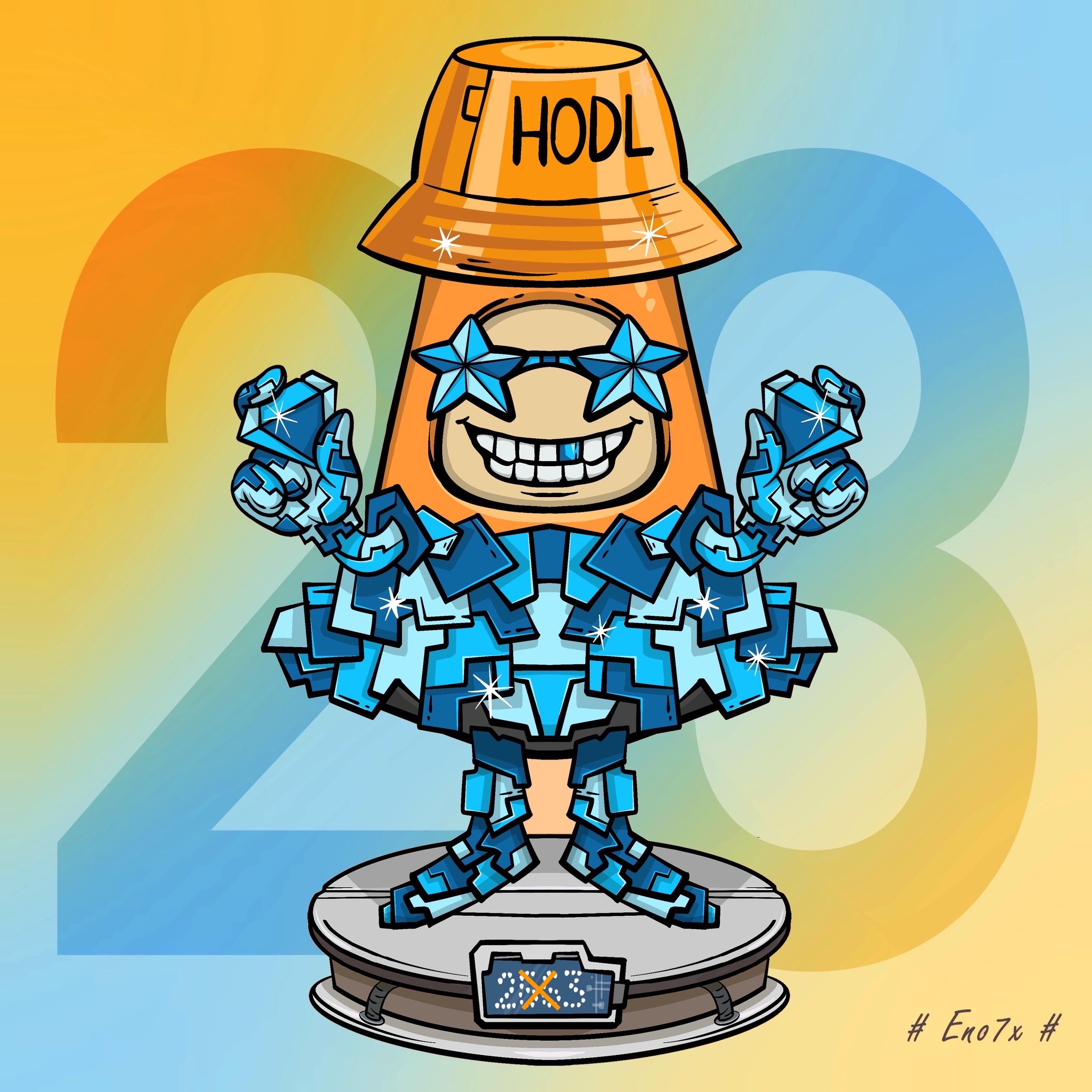 DIAMOND HAND HODLER – by u/eno7x