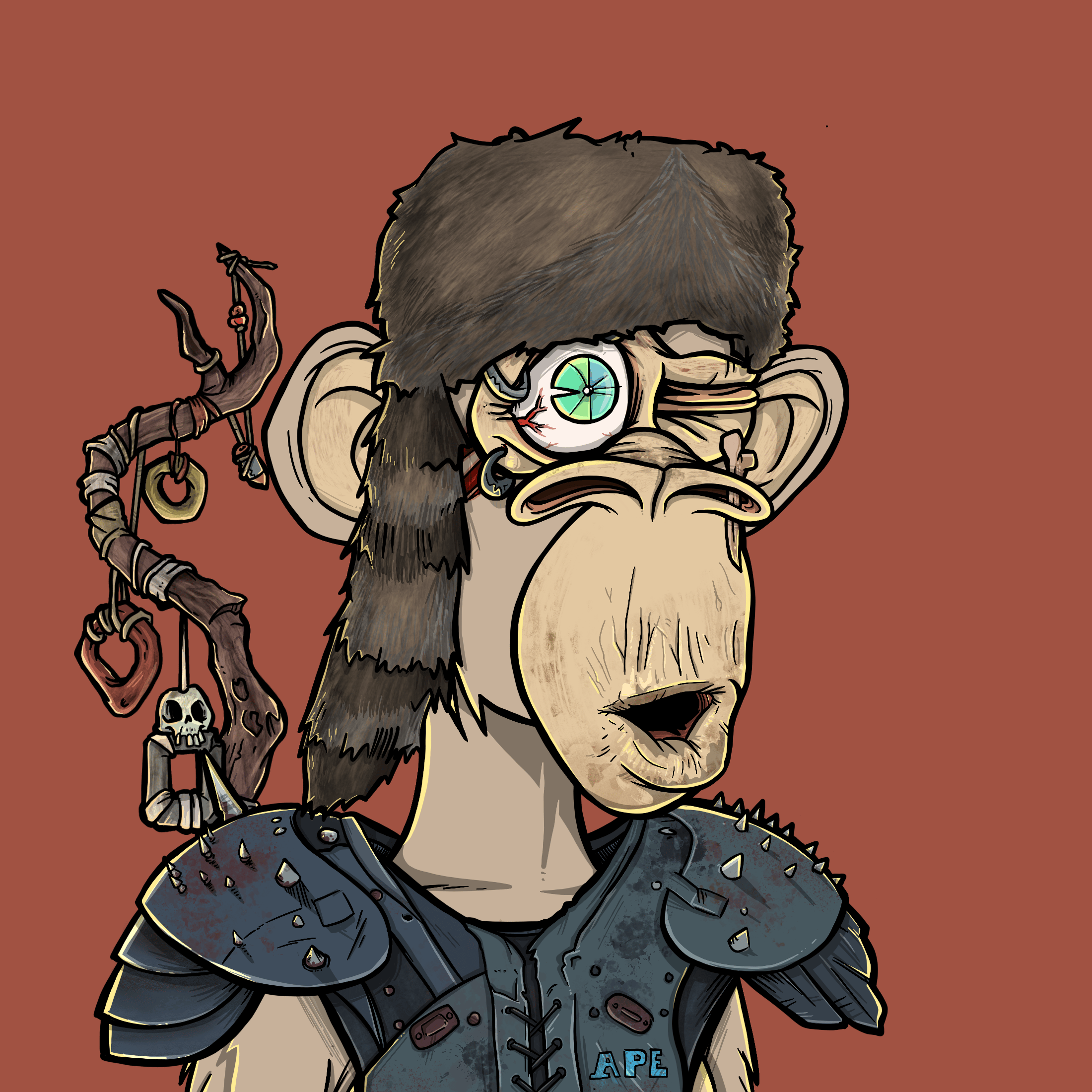 Apocalyptic Apes #7255