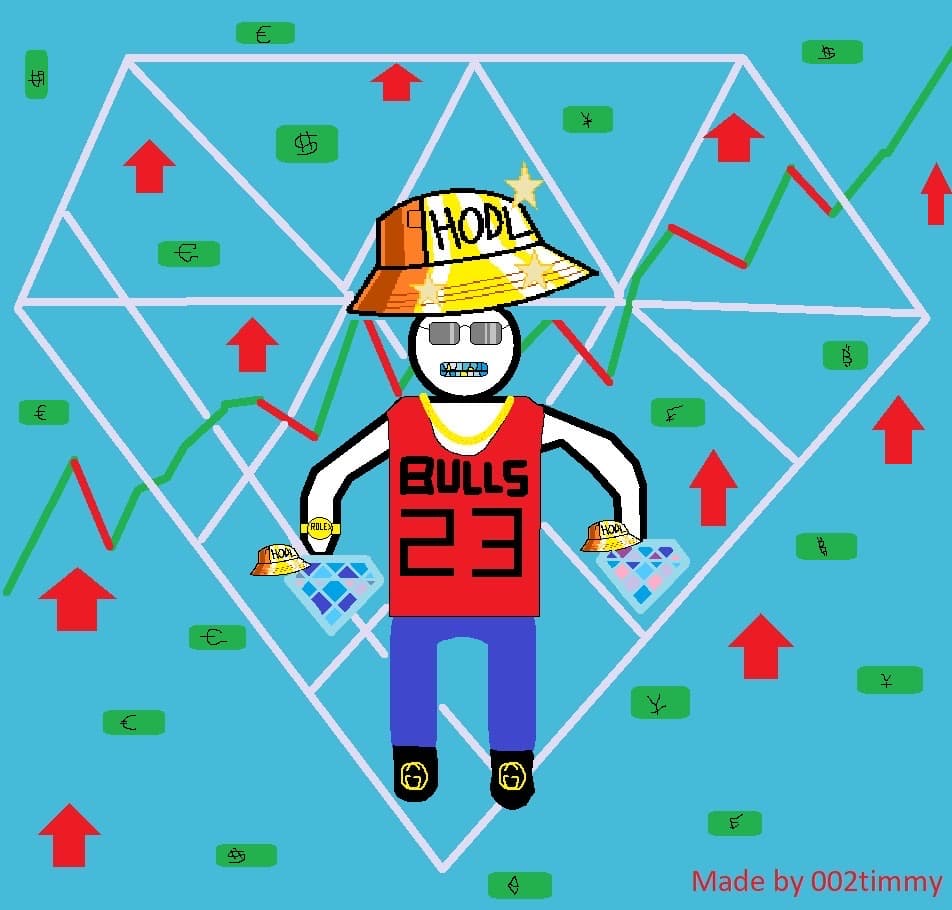 DIAMOND HAND HODLER – by u/002_timmy