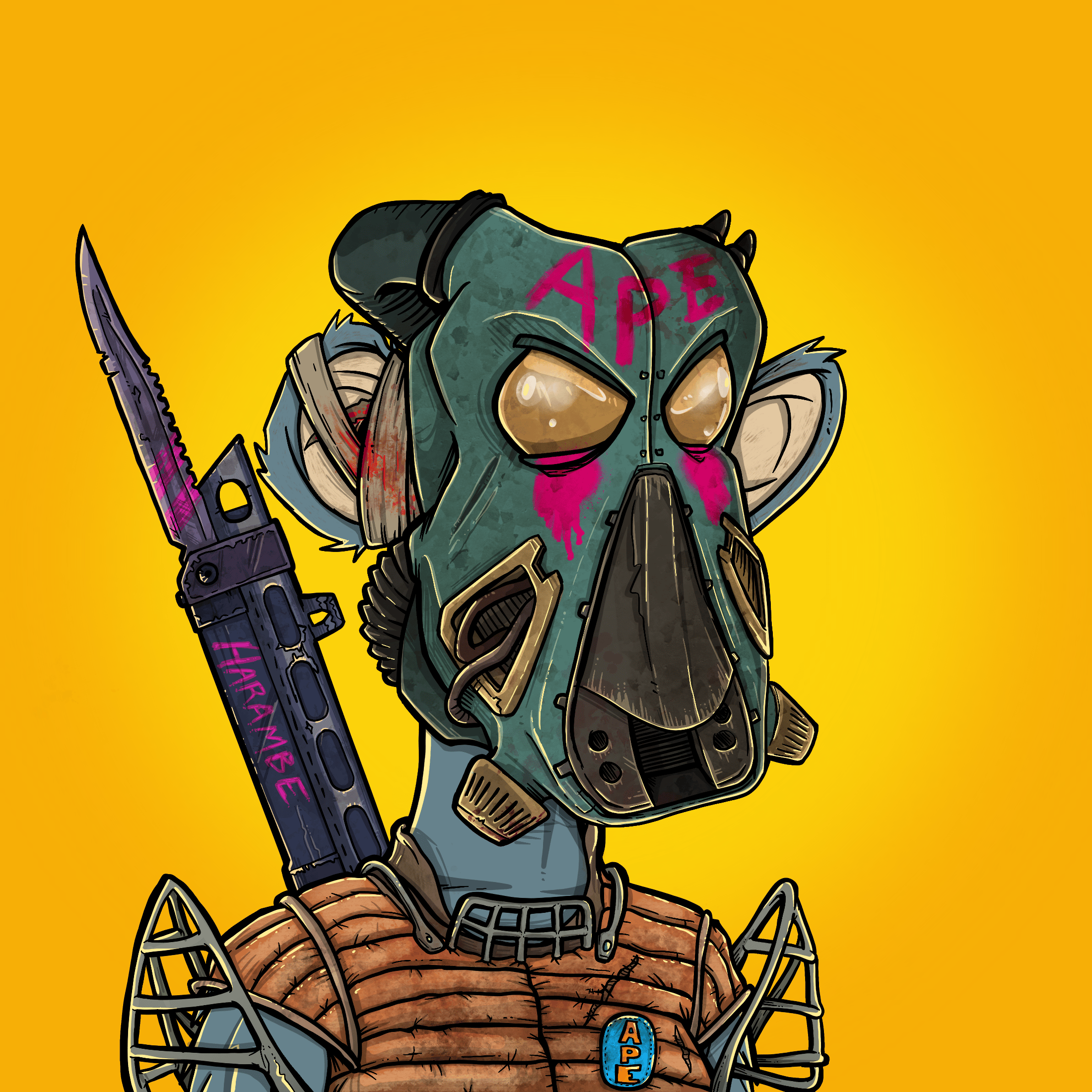 Apocalyptic Apes #8024