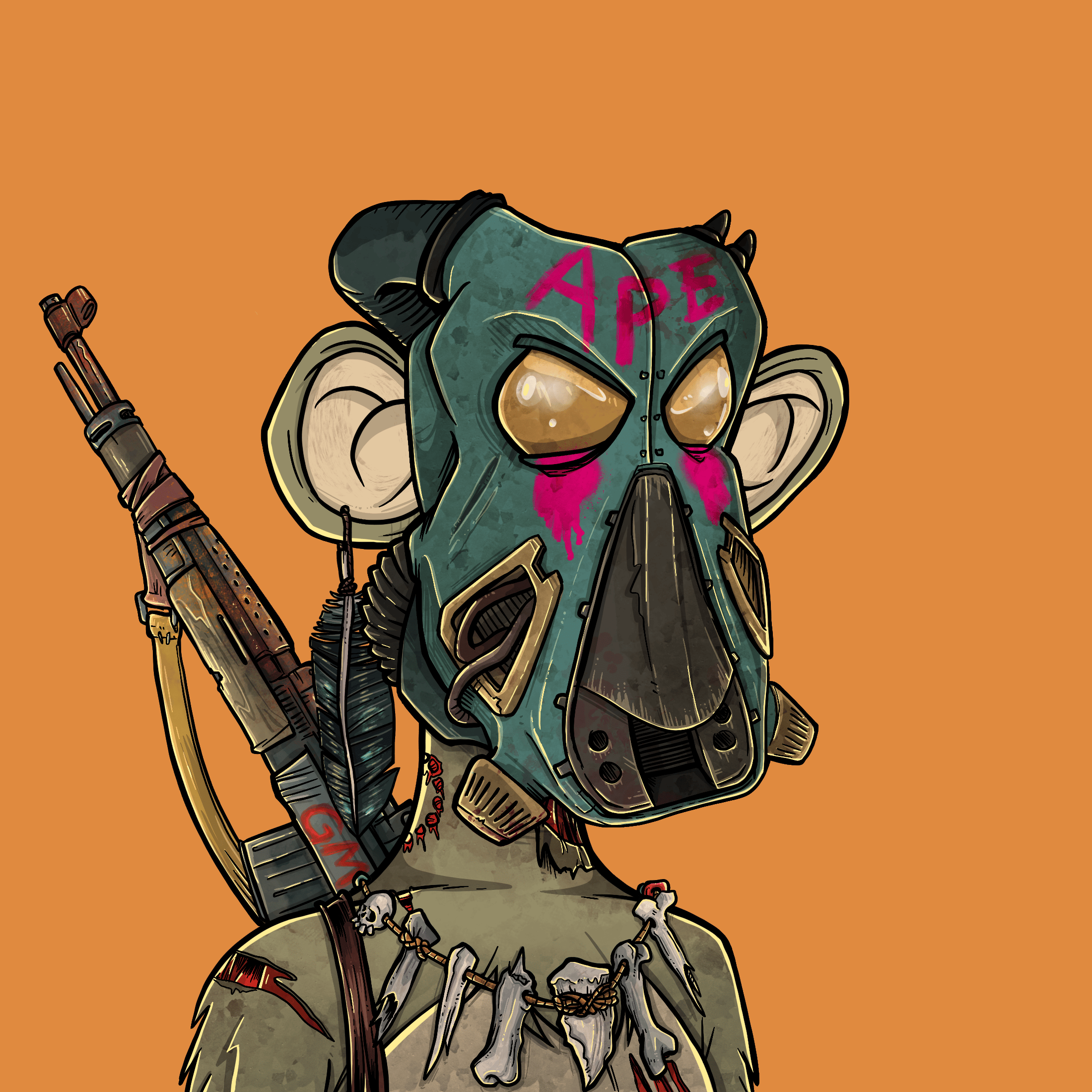 Apocalyptic Apes #8075